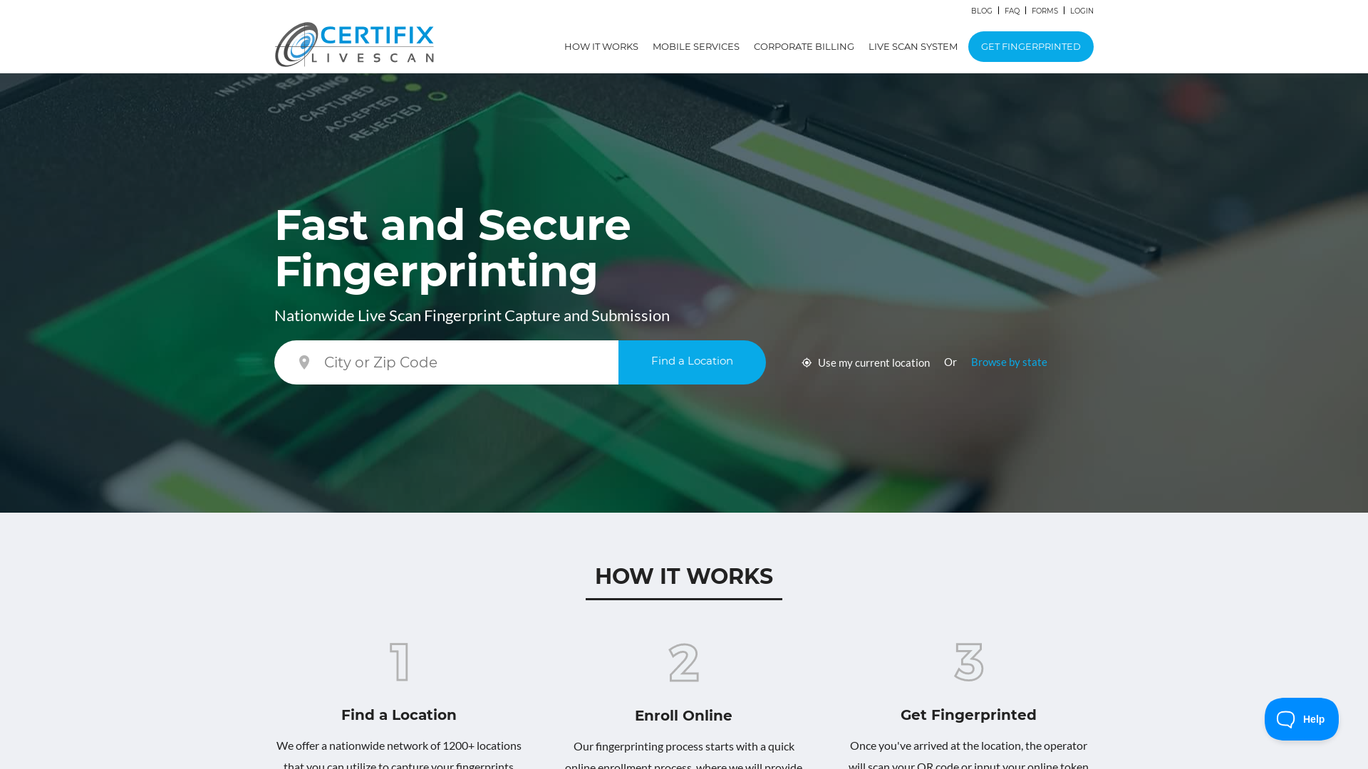 Certifix Live Scan - Fingerprinting Services Network