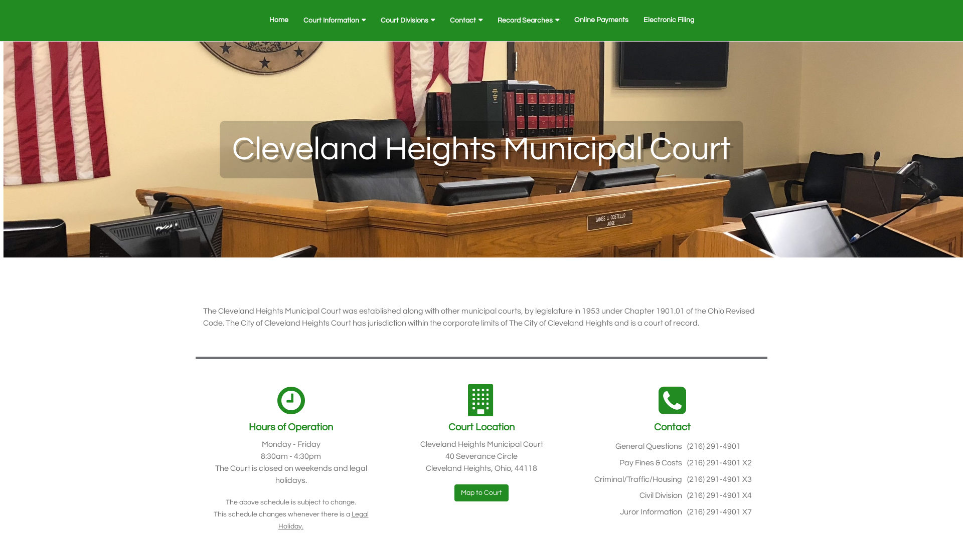 Cleveland Heights Municipal Court - Home