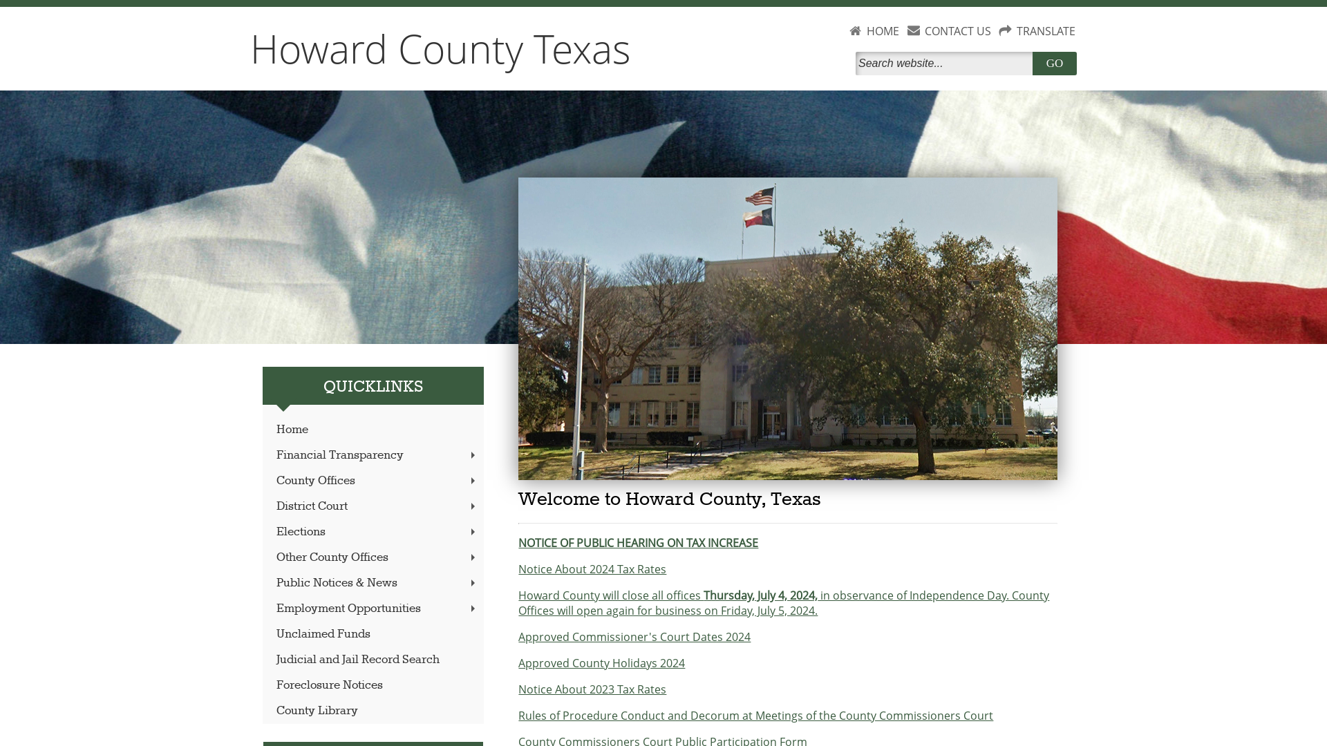 Home Page - Howard County