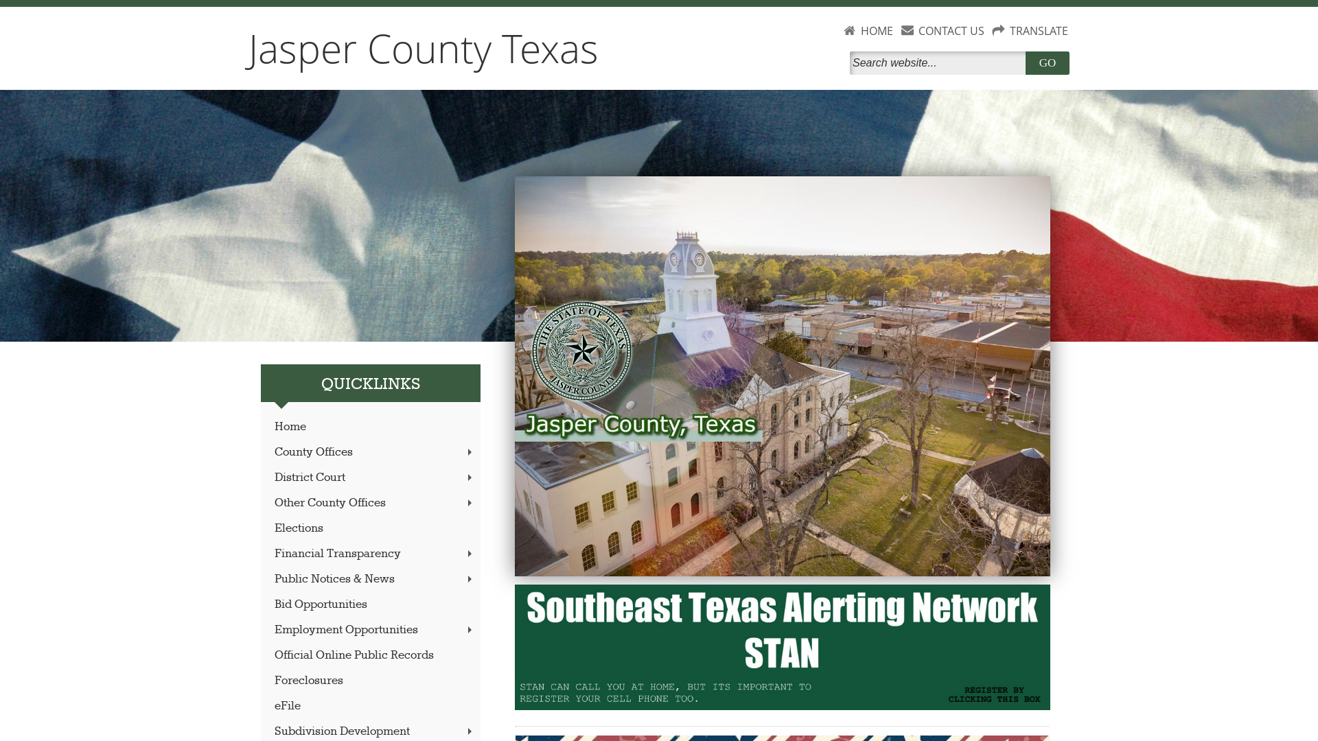 Home Page - Jasper County