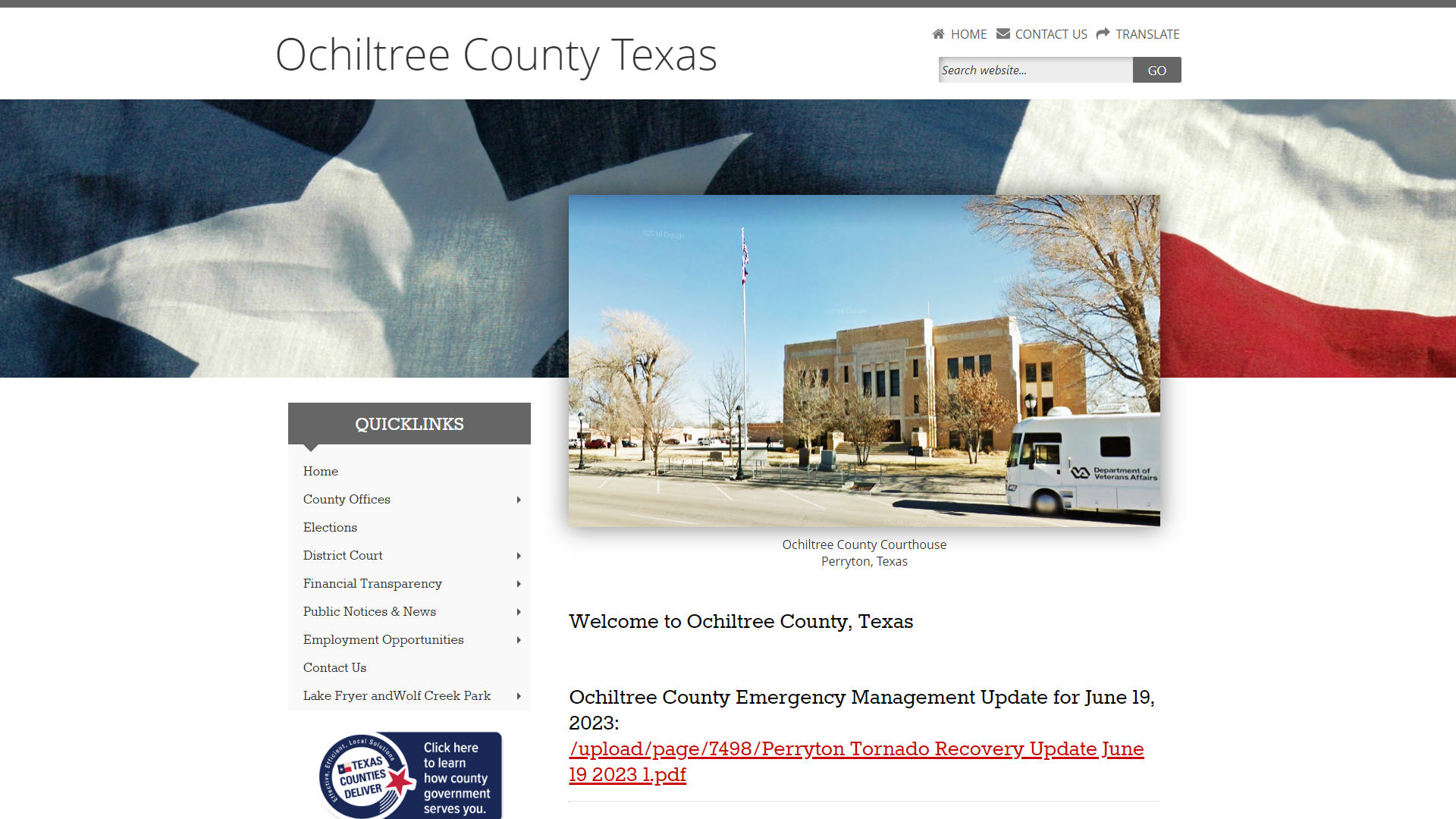 Ochiltree County, Texas