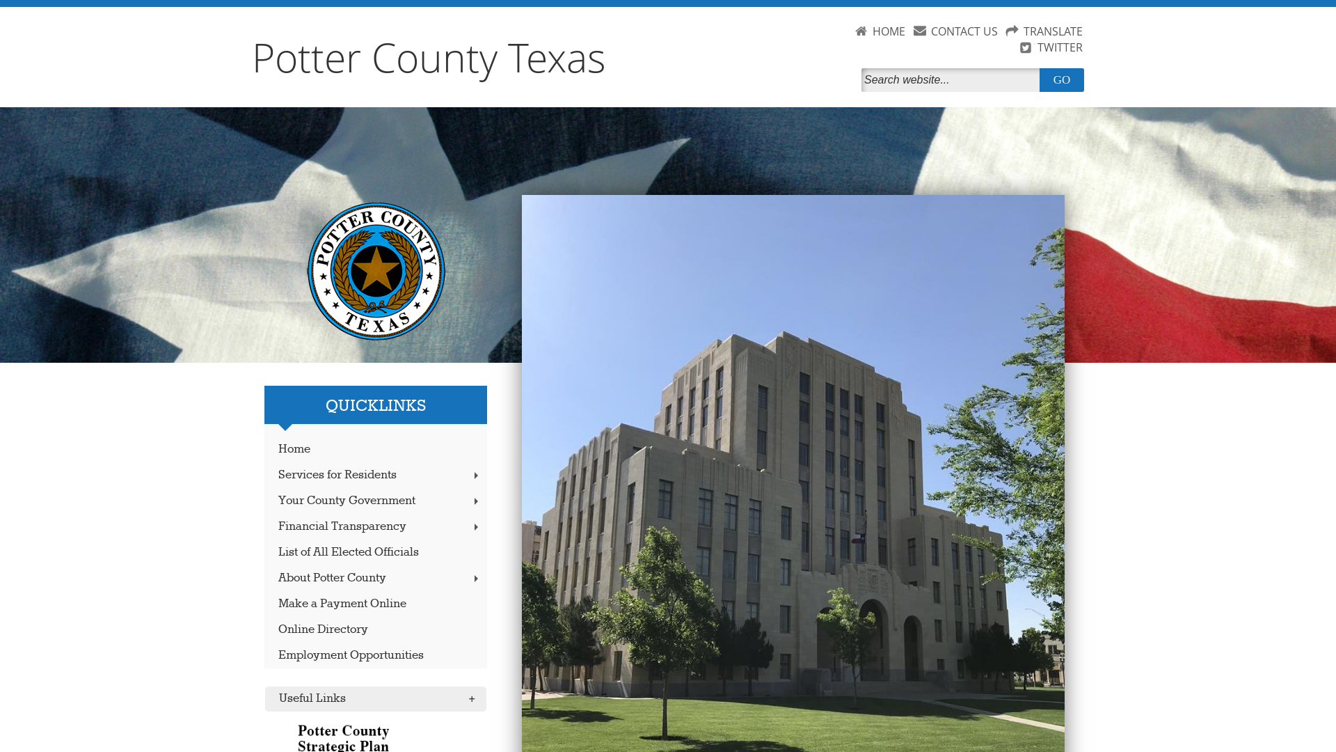 Home Page - Potter County