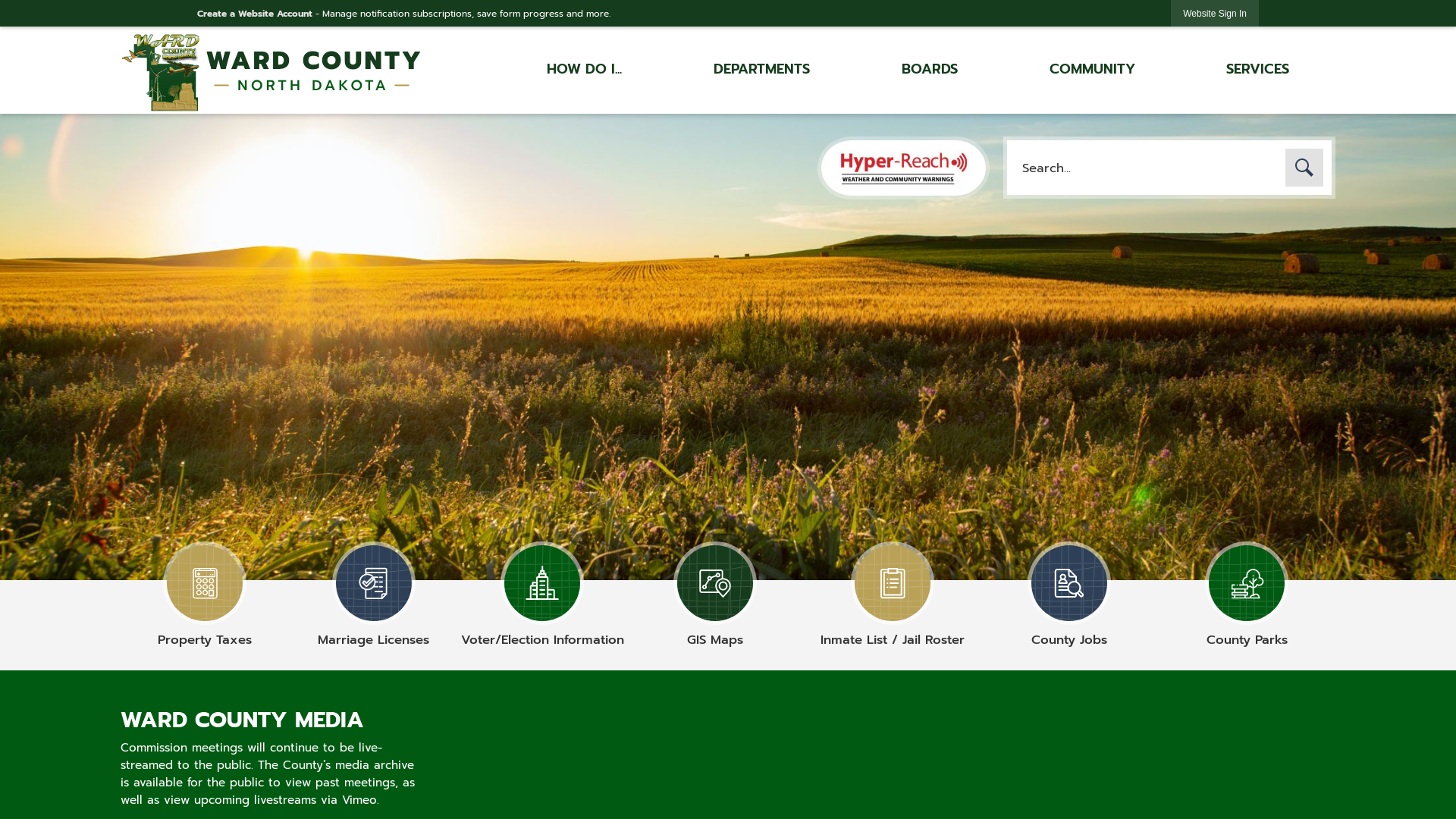 Ward County, ND - Official Website | Official Website