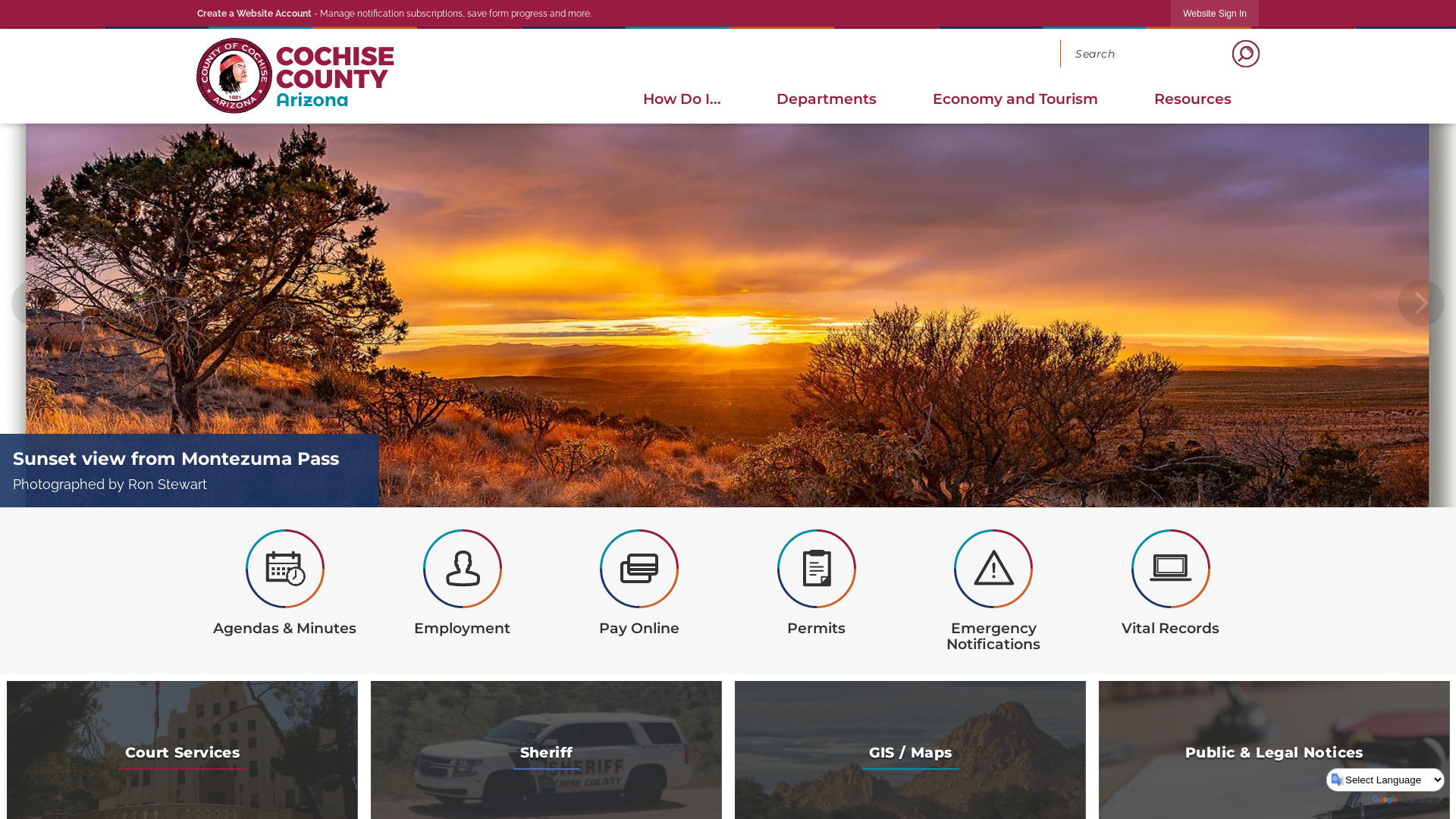 Cochise County, AZ | Official Website