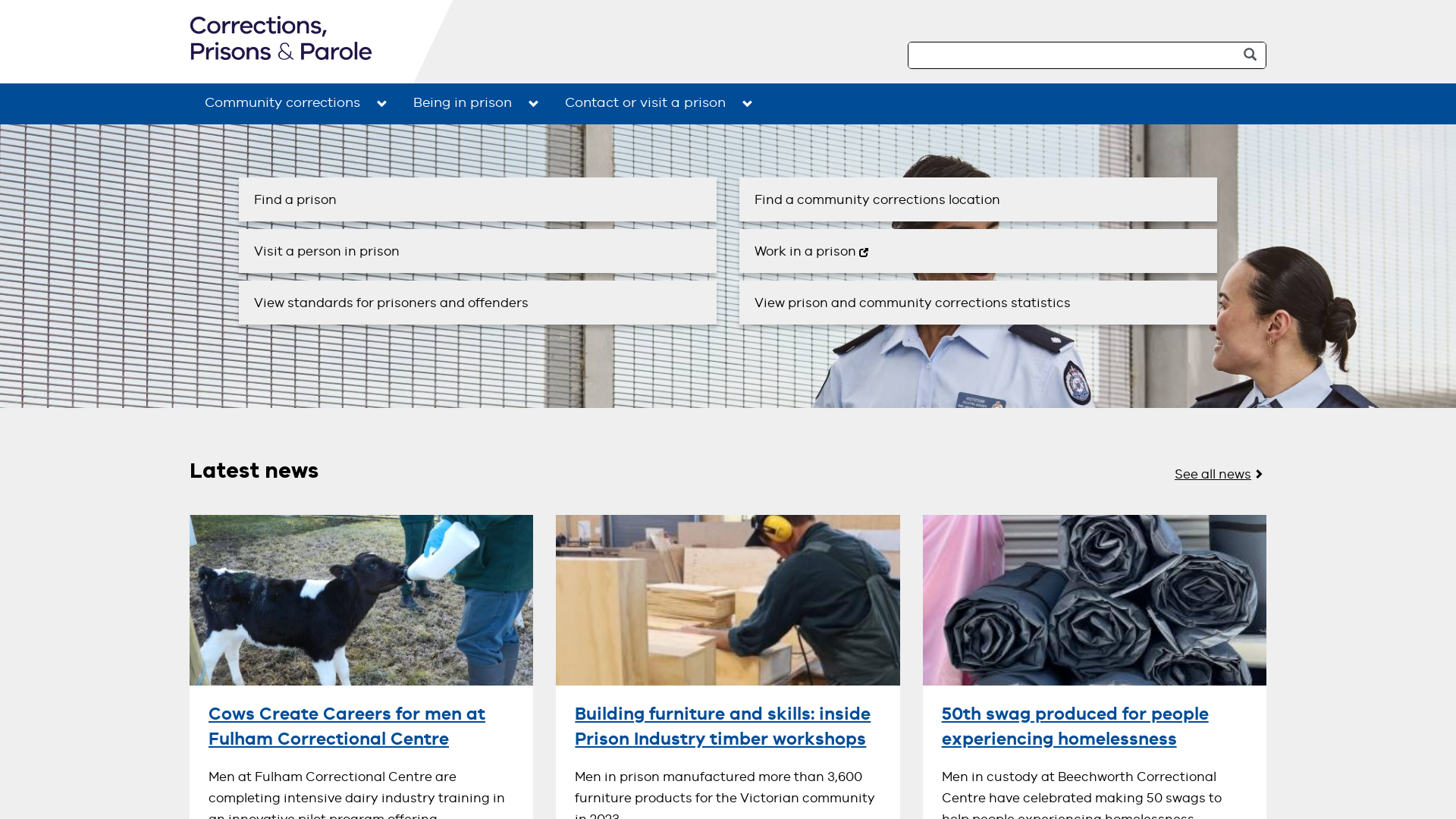 Home | Corrections Victoria
