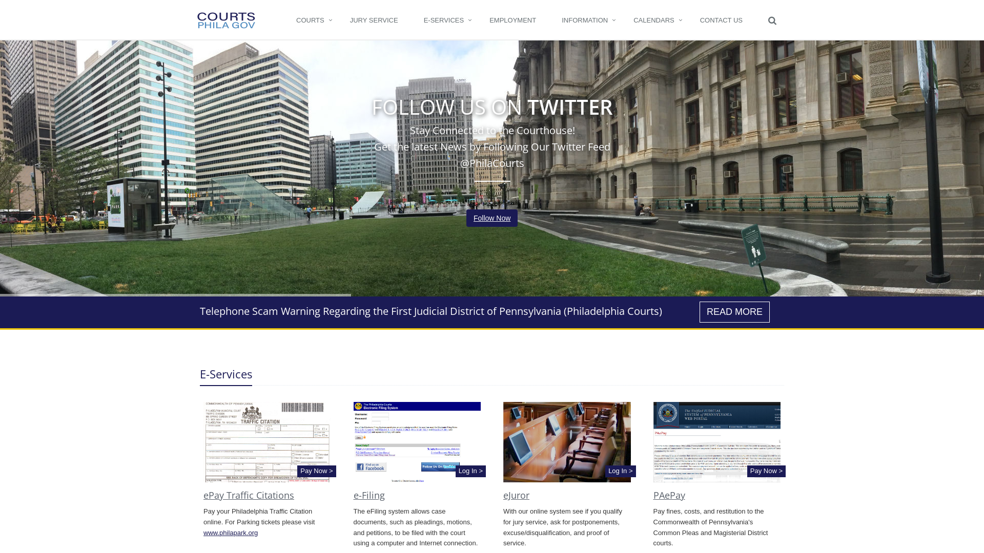 The Philadelphia Courts | First Judicial District of Pennsylvania