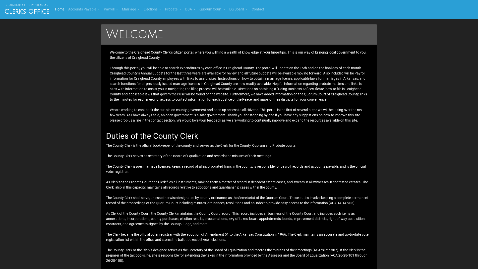 Welcome - Craighead County, Arkansas