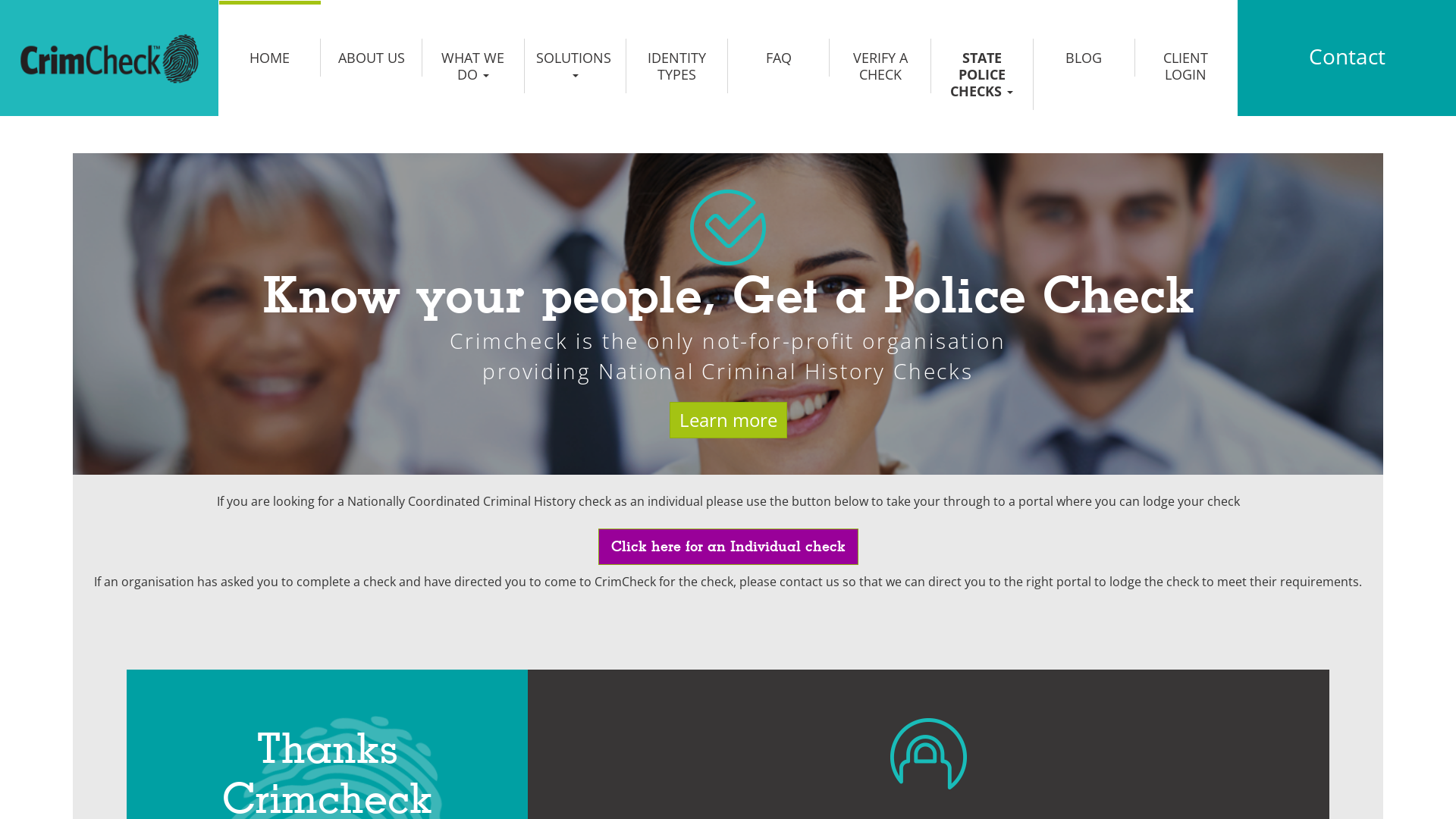 Online Police Checks For Businesses & Individuals | Crimcheck