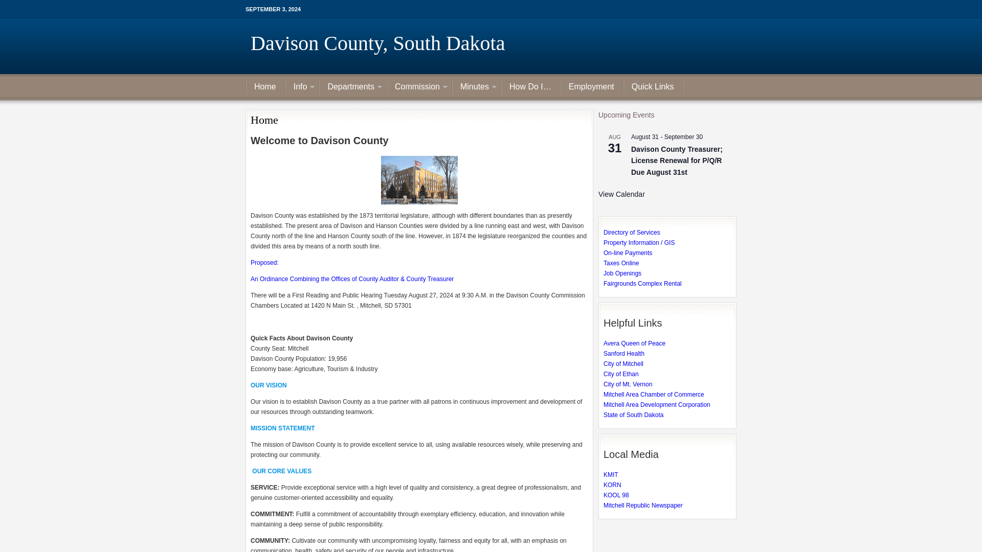 Davison County, South Dakota