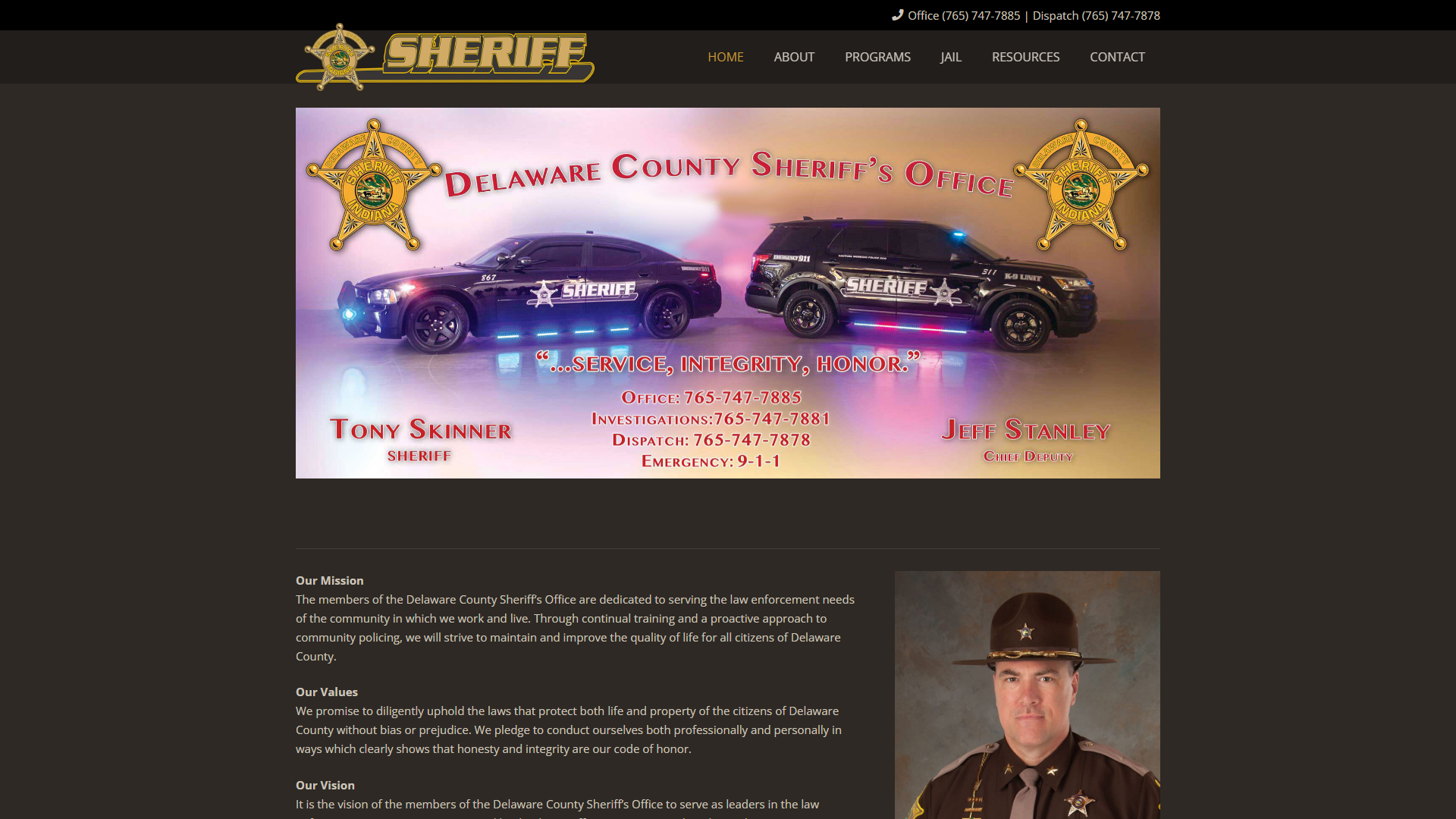 Delaware County Sheriff - Serving Delaware County, Indiana