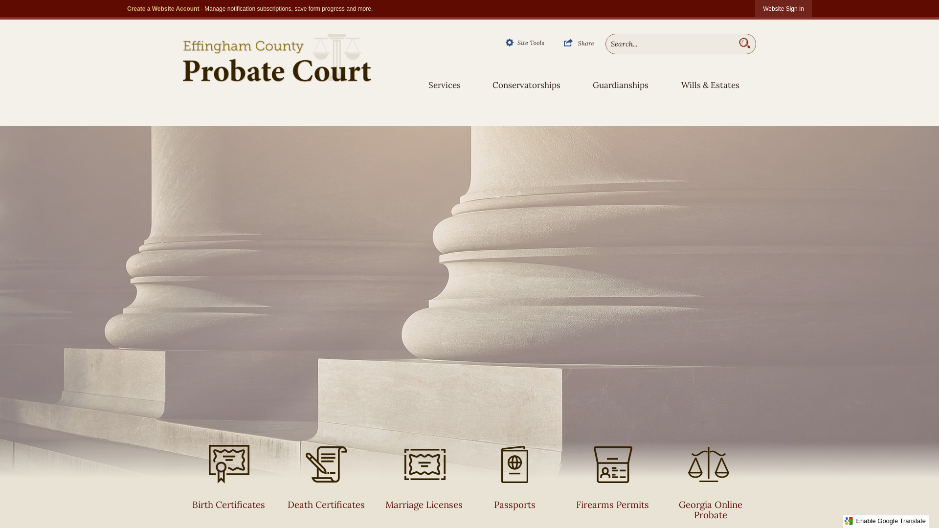 Probate Court | Effingham County, GA