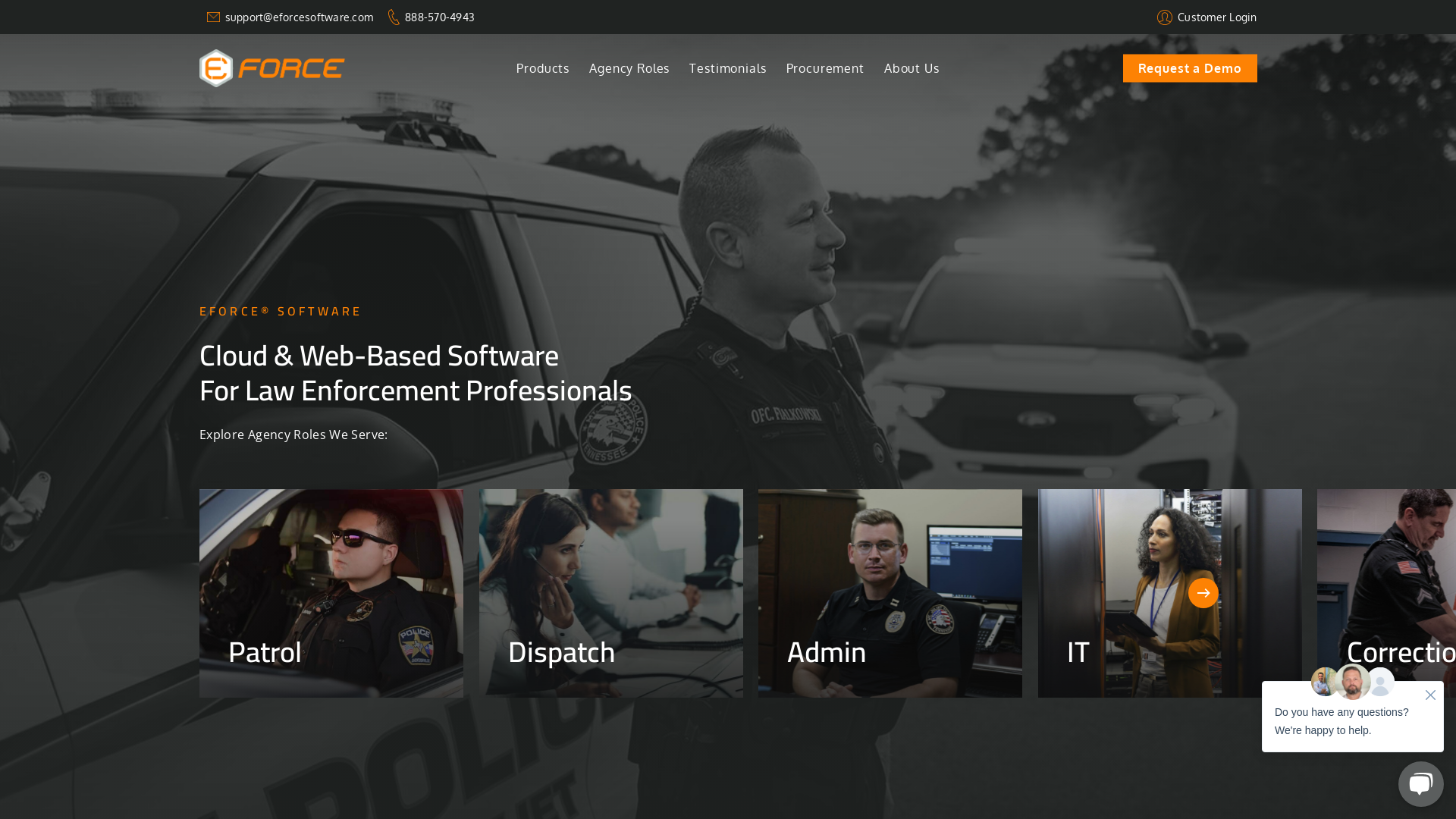 EFORCE | Law Enforcement & Public Safety Software