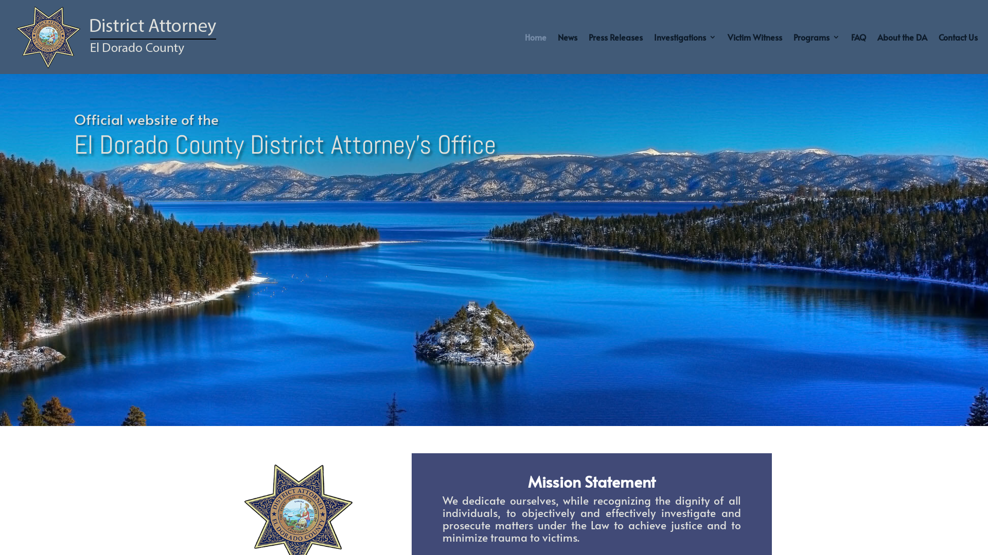 El Dorado County District Attorney