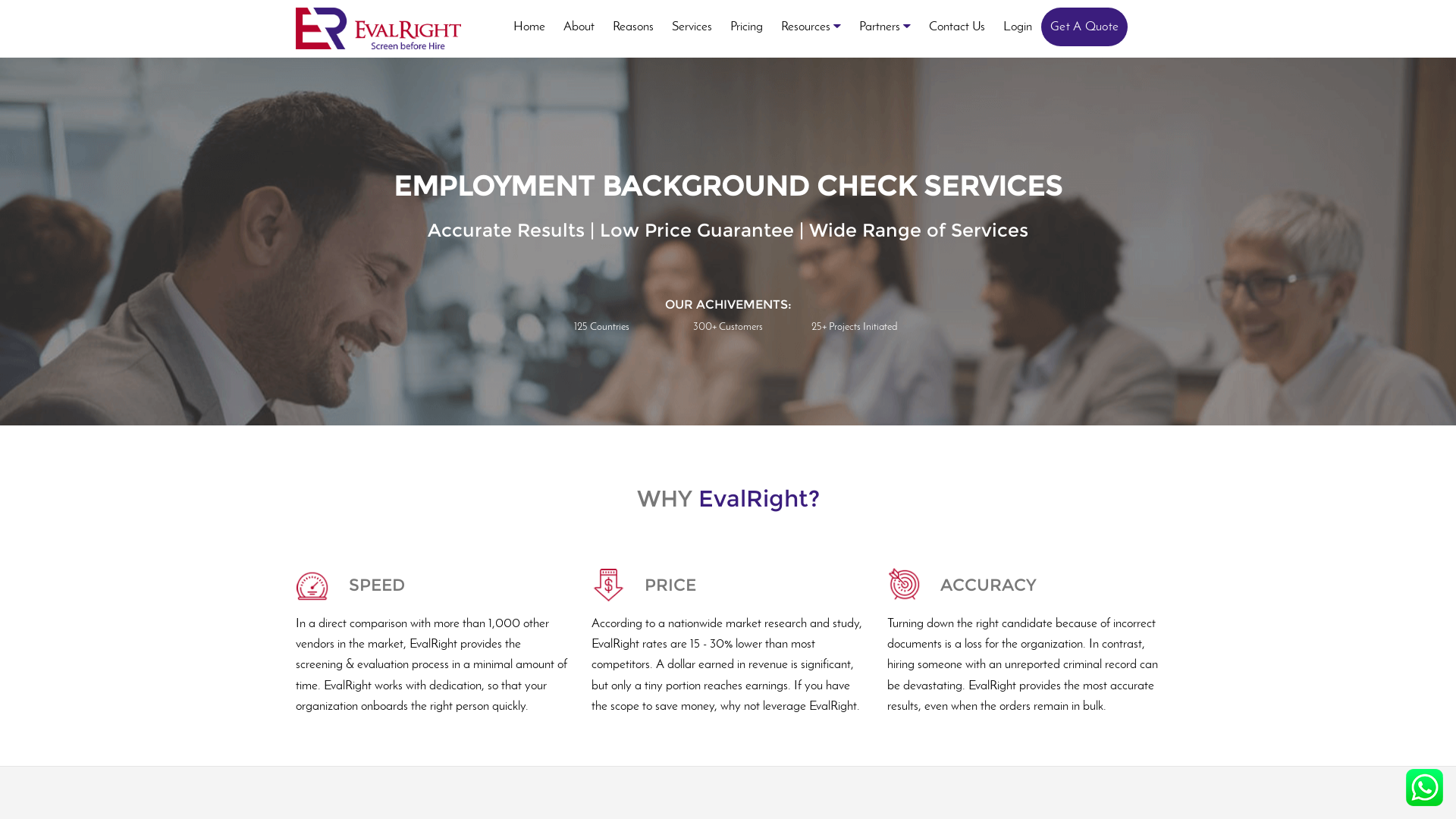 Employment Background Check Services | EvalRight