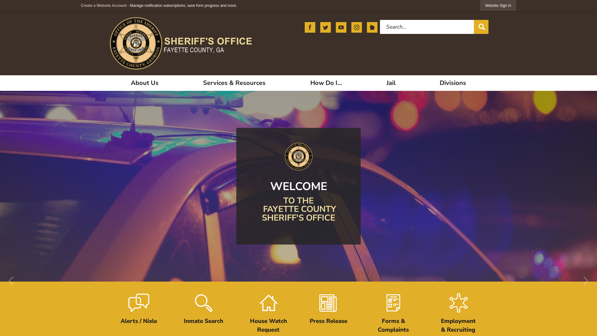 Fayette County Sheriff, GA | Official Website