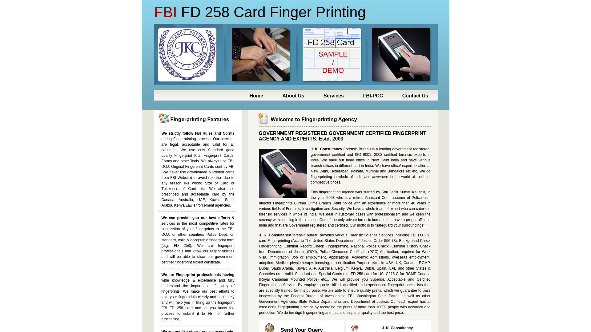 asdFingerprinting Expert India, FBI USA, Kenya, RCMP Canada, Visa, Police, Clearance, Immigration, PCC, FD 258 Card, Services, India, Delhi, Hyderabad, Kolkata, Bangalore, Bhopal, Ahmedabad, Baroda, Chennai, Punjab, Mumbai, Pune, Nagpur