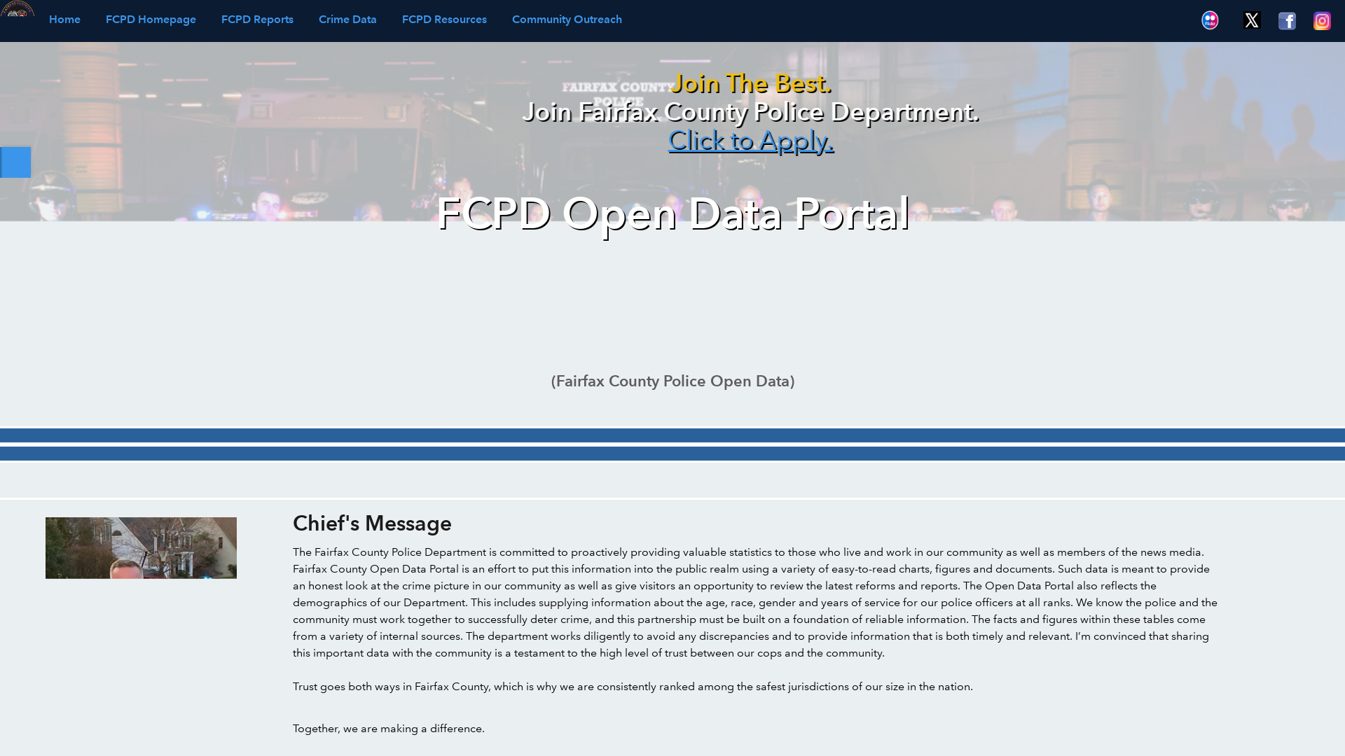 Fairfax County Police Open Data Portal