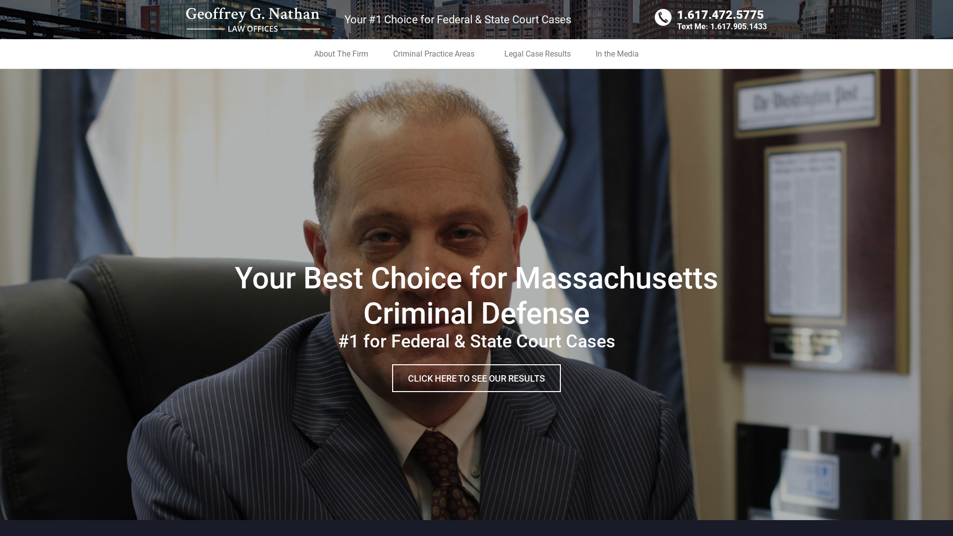 Top Boston Massachusetts Criminal & Federal Defense Lawyer