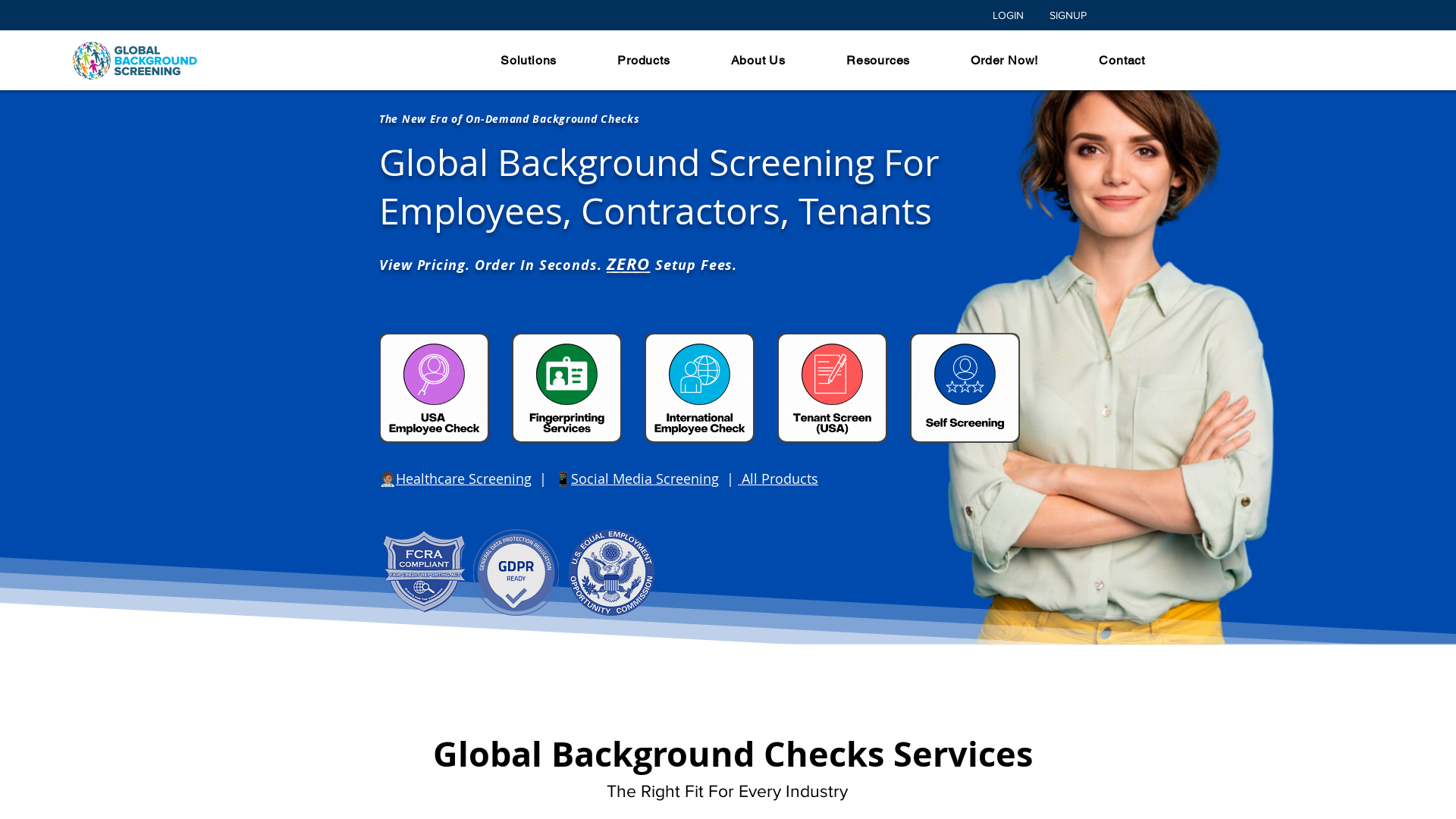 Global Background Screening | Employment Background Checks