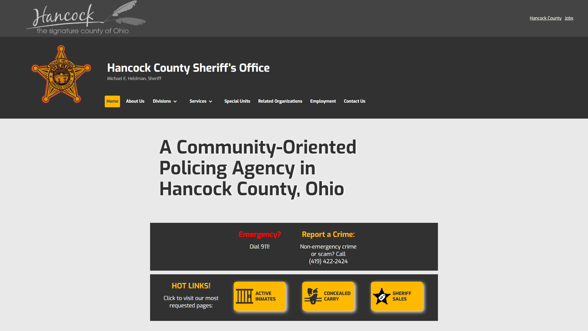 Hancock County Sheriff