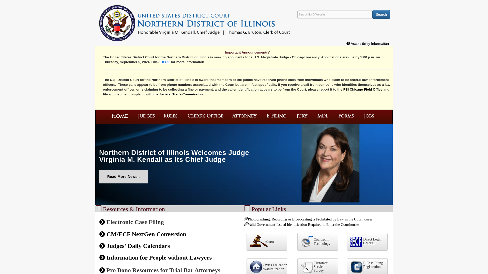 U.S. District Court - Northern District of Illinois