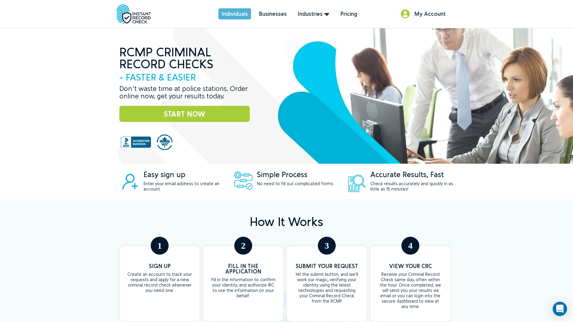 Fast-track RCMP Criminal Record Check | Instant Record Check