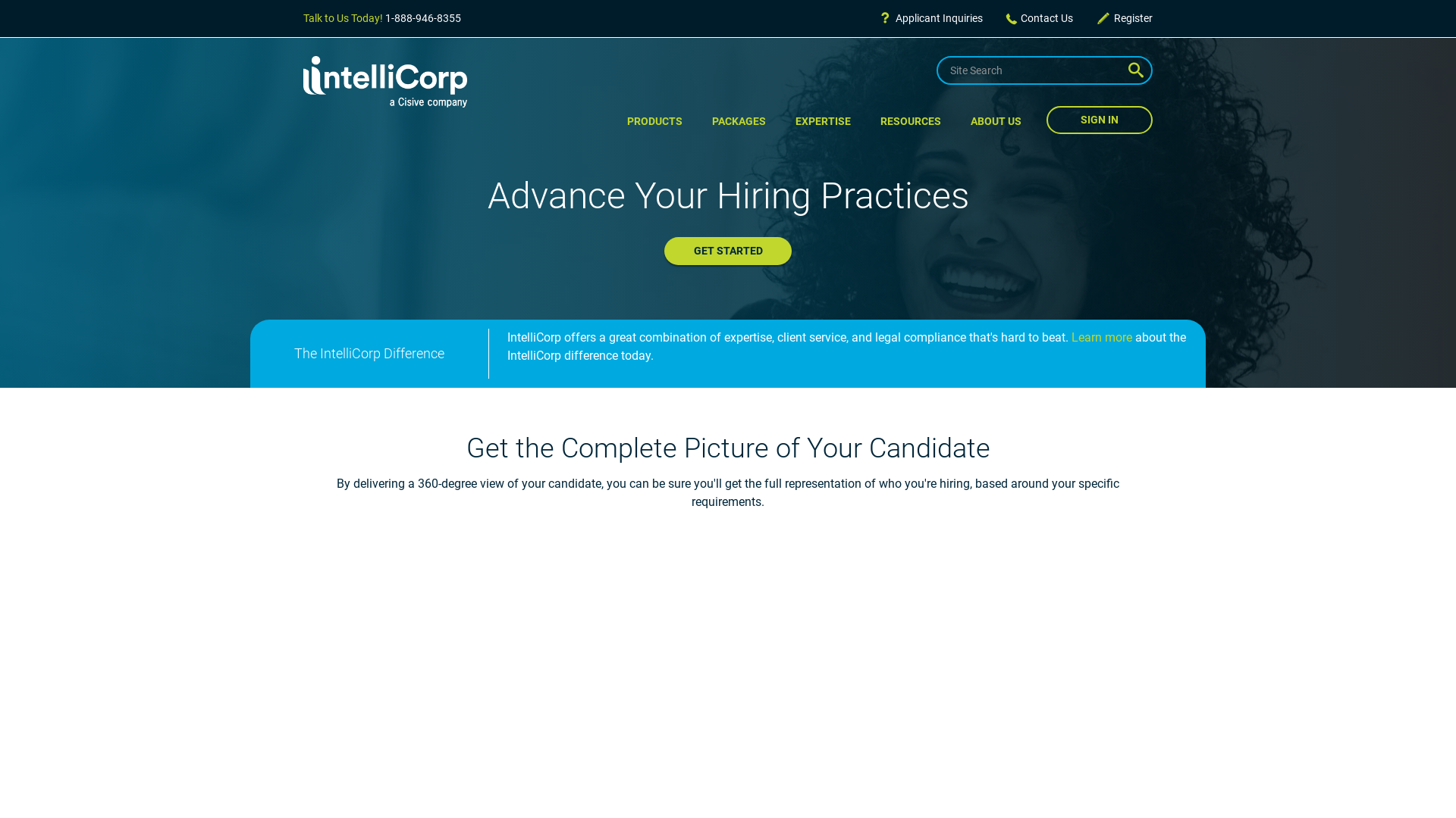 Quality, Compliant Background Screenings | IntelliCorp | A Cisive Company