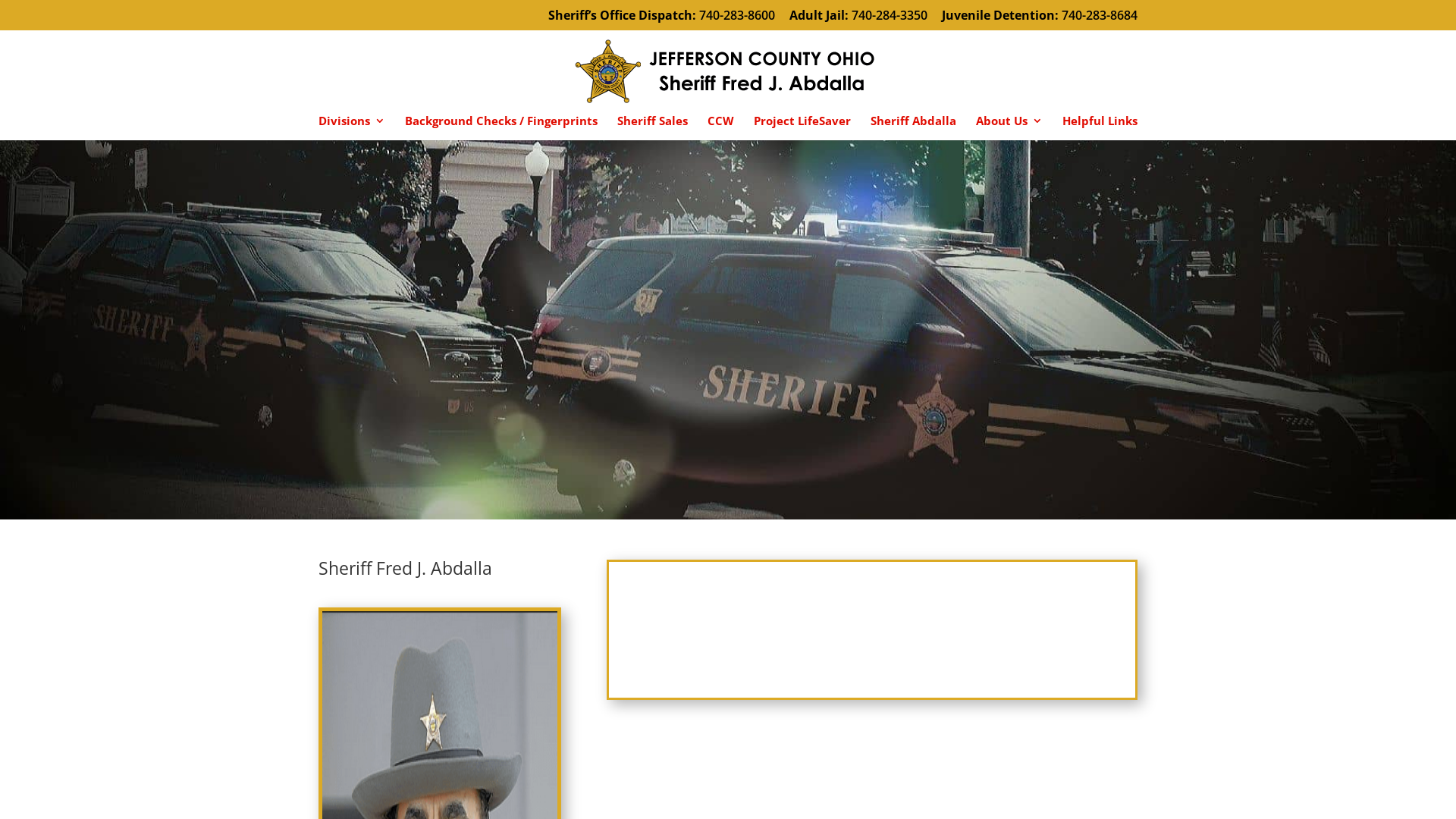 Jefferson County Ohio Sheriff