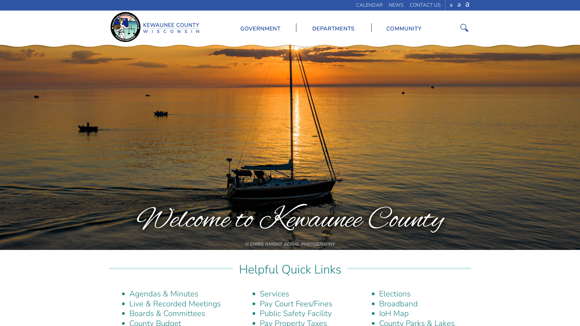 Official Kewaunee County, Wisconsin website