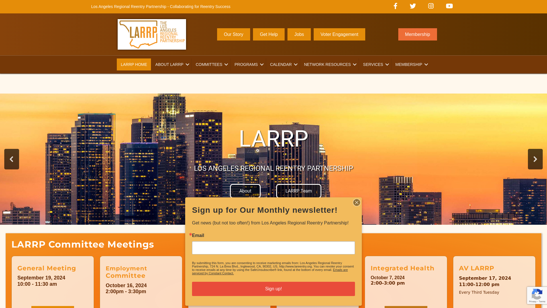 Homepage LARRP - LARRP