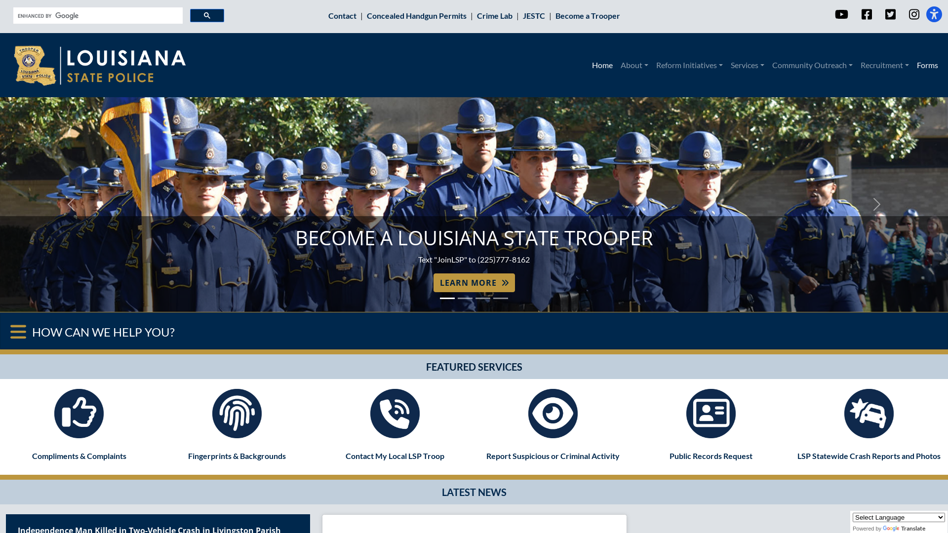 Home - Louisiana State Police