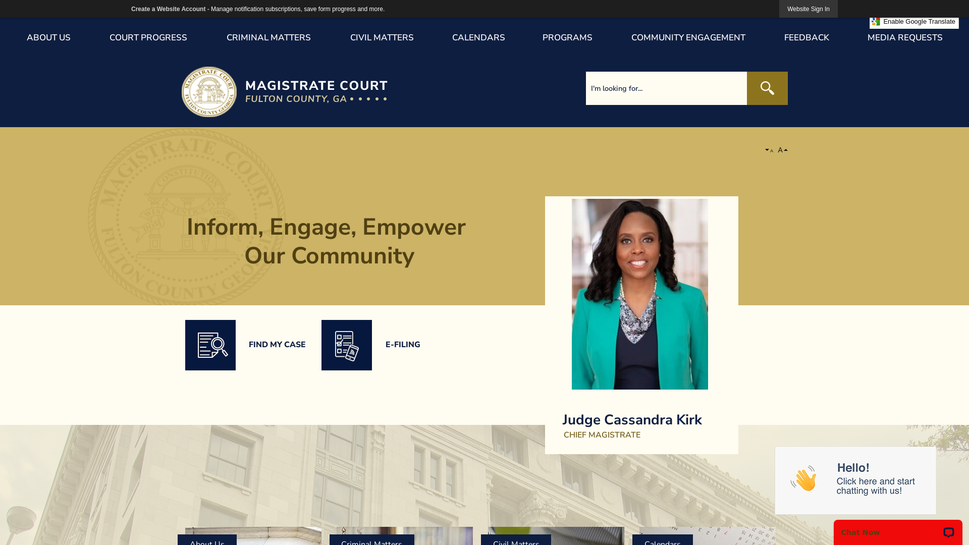 Fulton County Magistrate Court, GA | Official Website