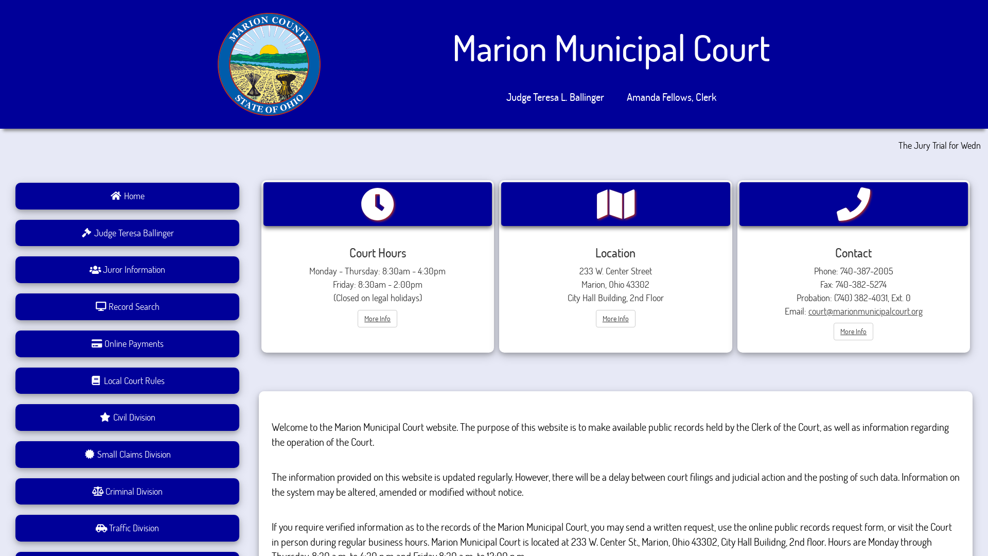 Marion Municipal Court