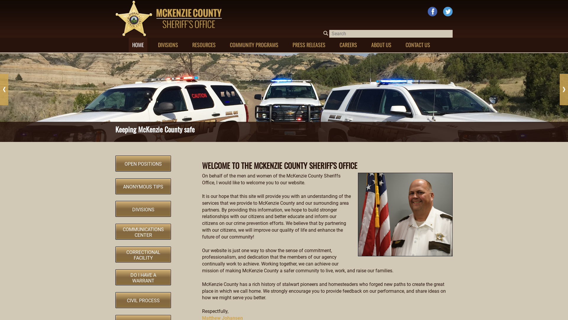 McKenzie County Sheriff