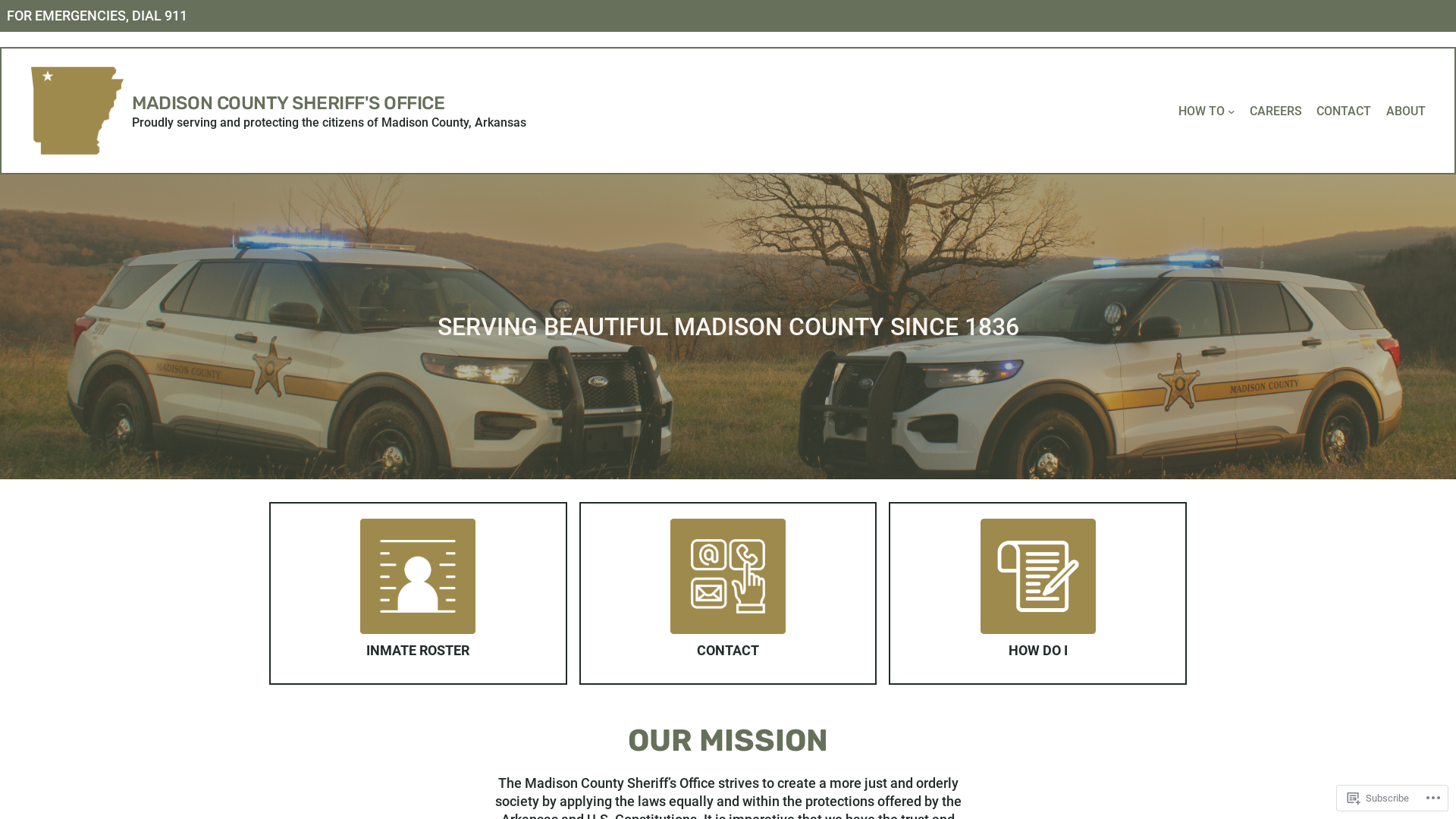 MADISON COUNTY SHERIFF