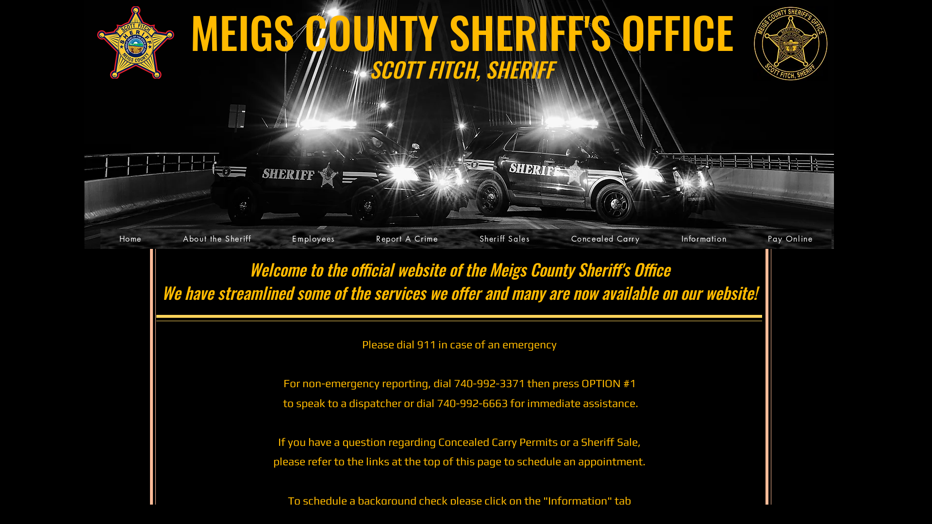 Home | Meigs County Sheriff