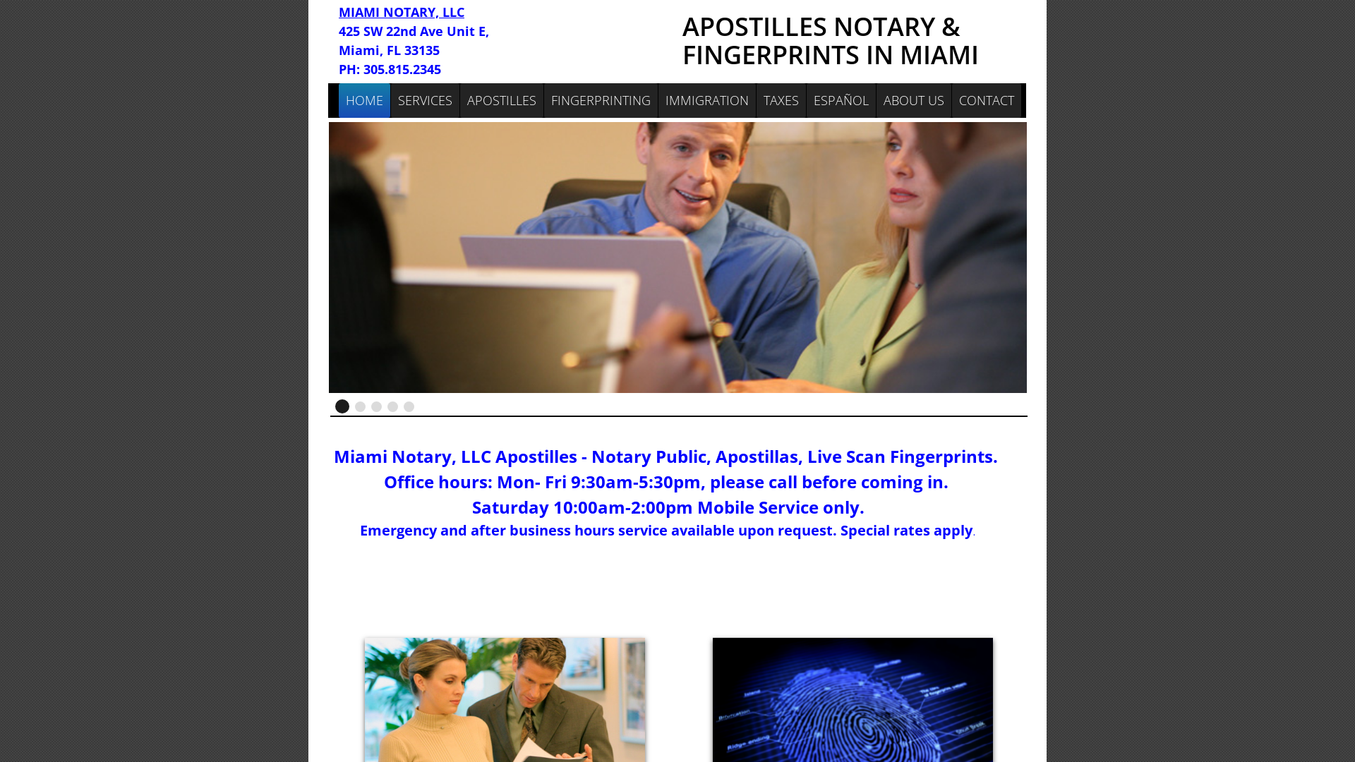 Miami Notary - Apostilles Apostillas, Livescan Fingerprinting