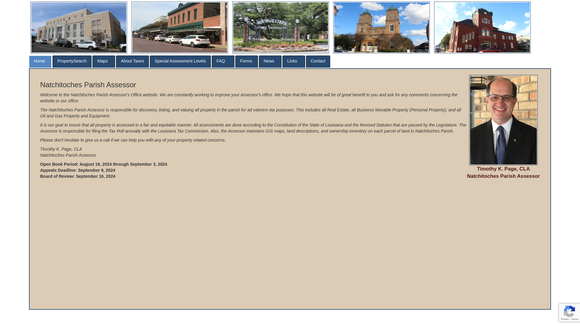 NATCHITOCHES ASSESSOR Web Site