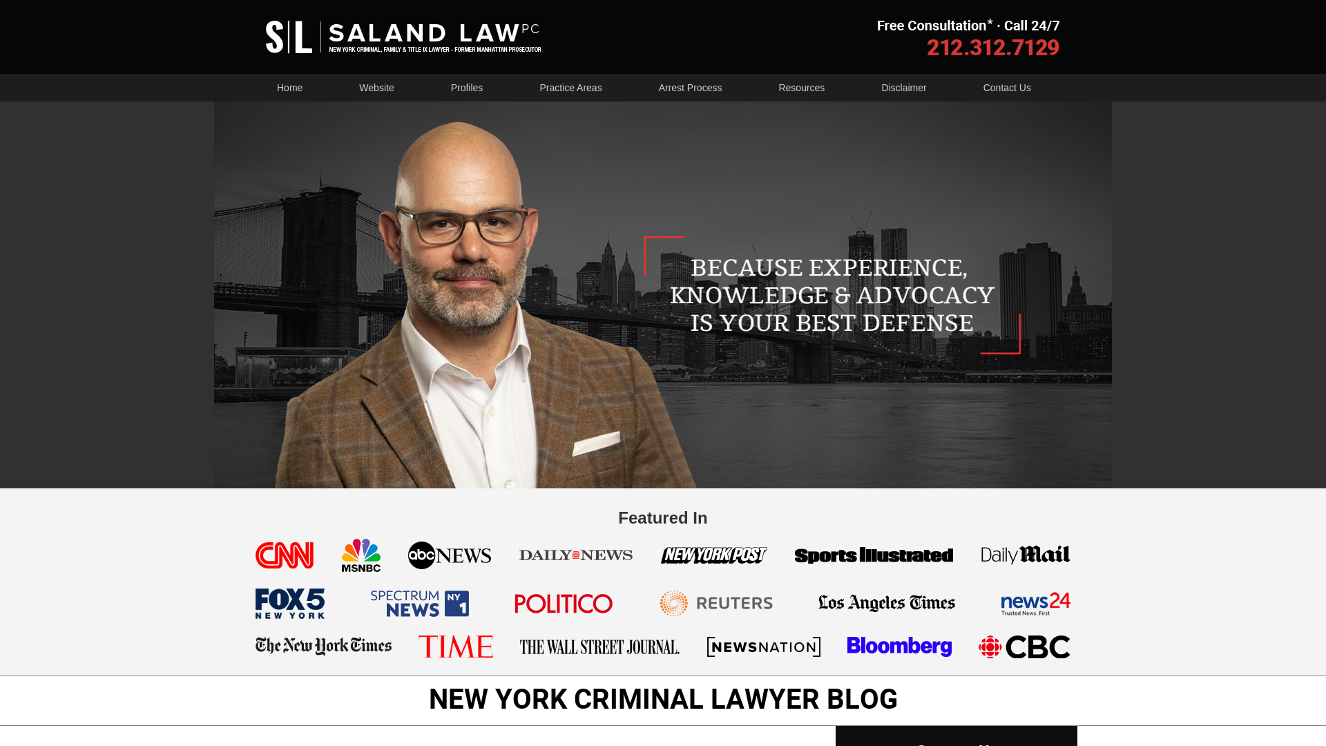 New York Criminal Lawyer Blog — Published by New York Criminal Attorneys — Saland Law PC