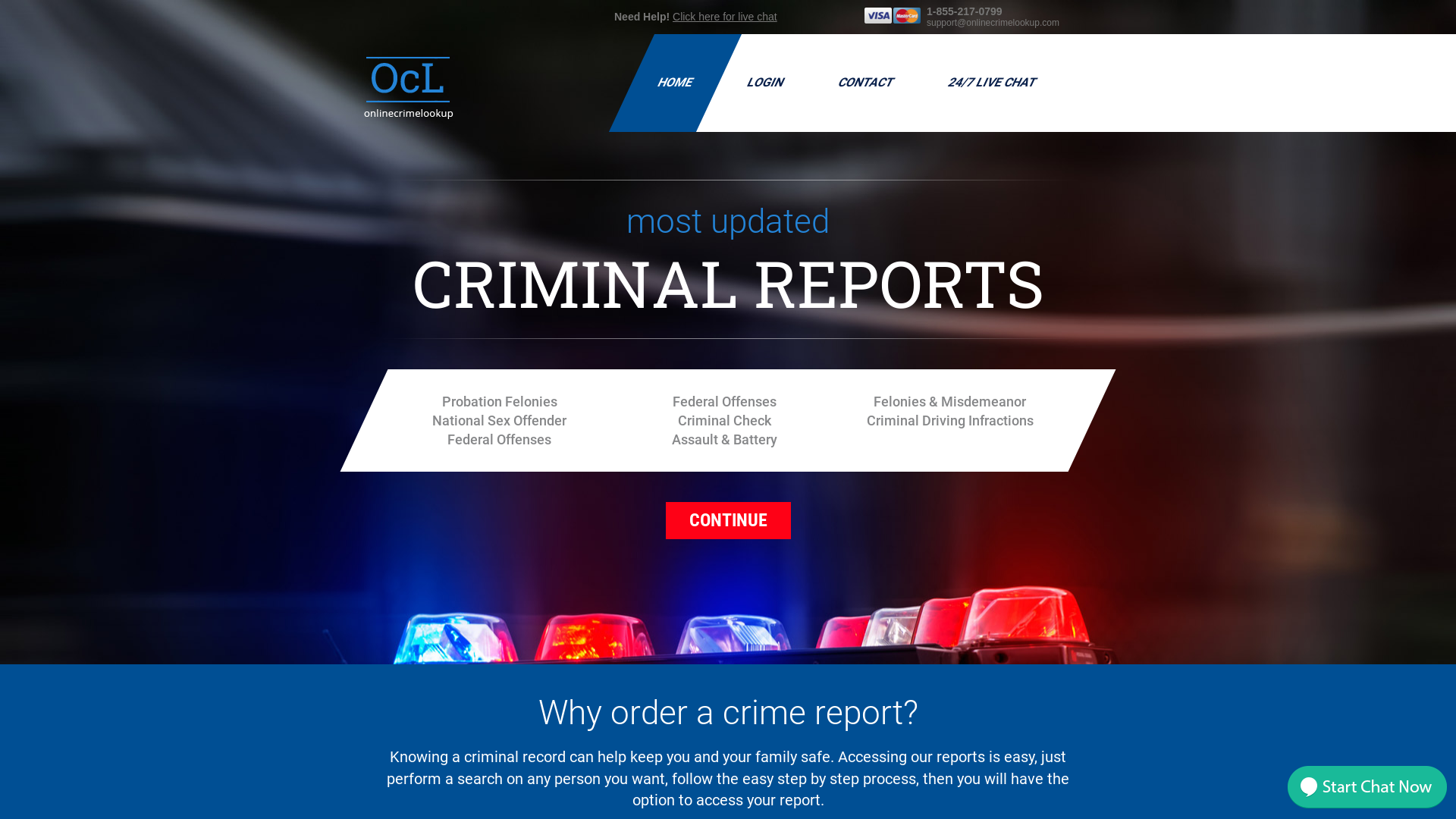 Online Crime Lookup