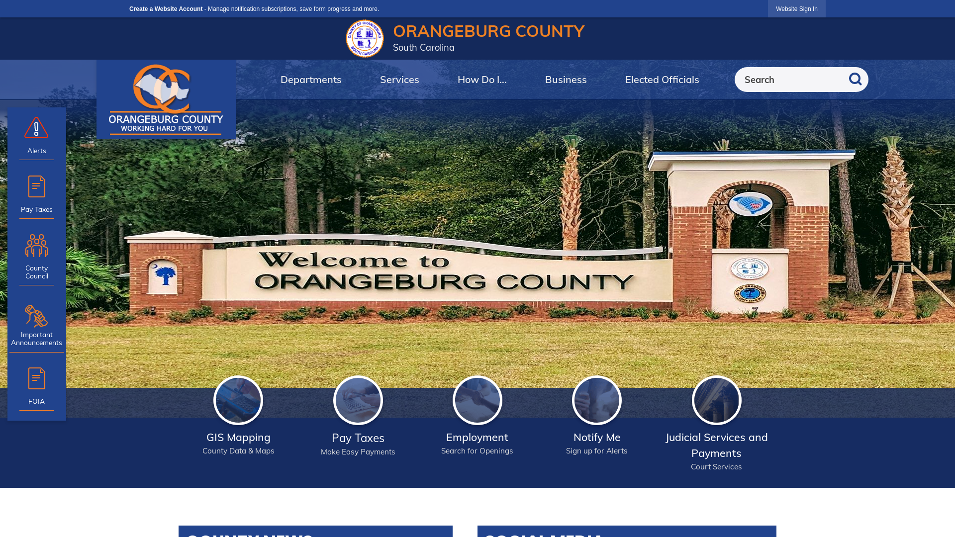 Orangeburg County, SC | Official Website