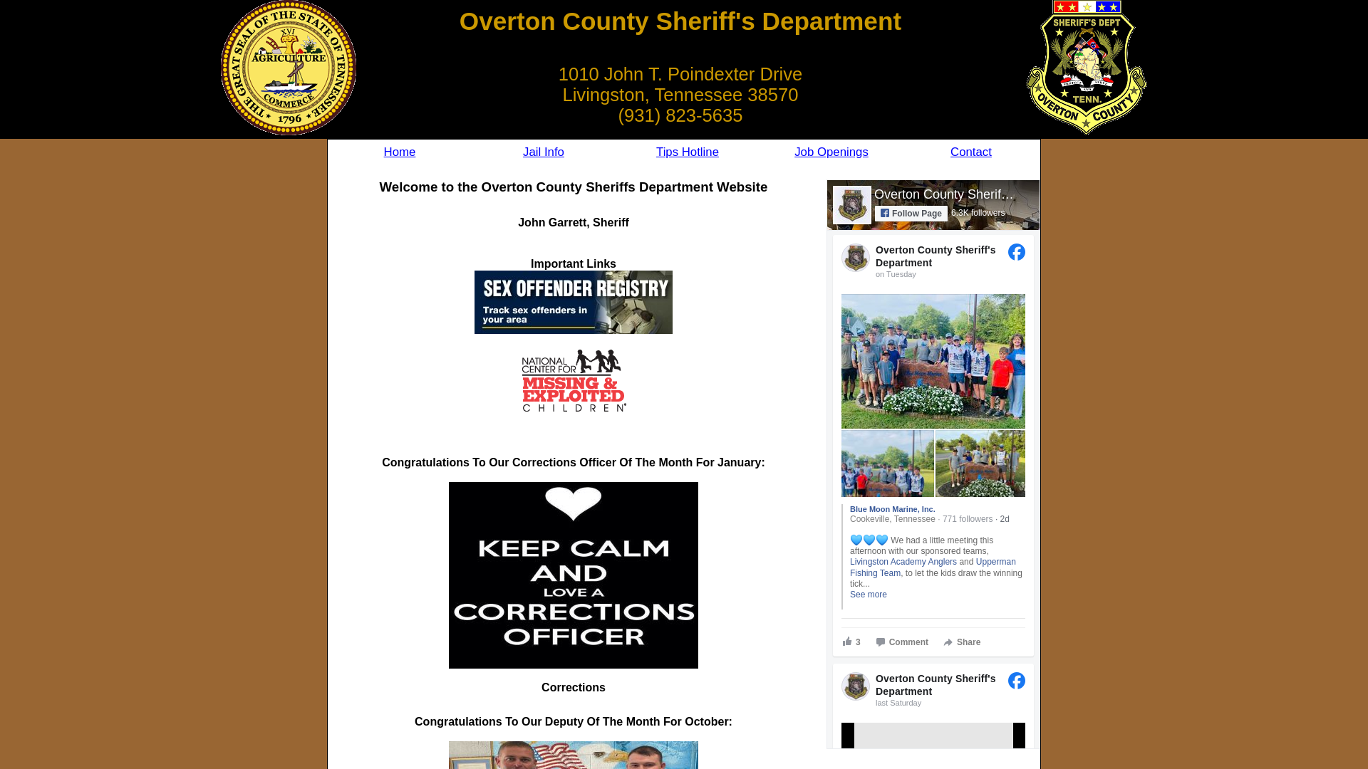 Overton County Sheriff