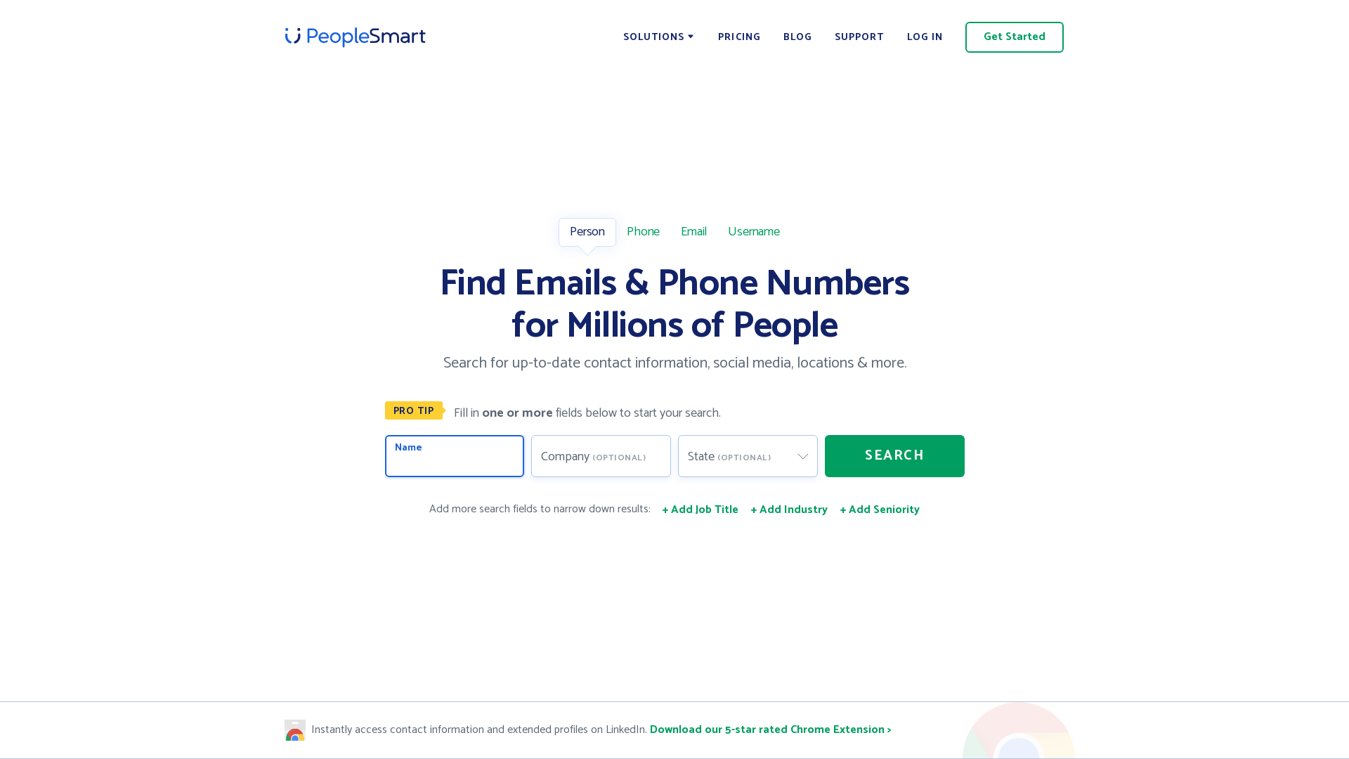 PeopleSmart - Find Professional Contacts