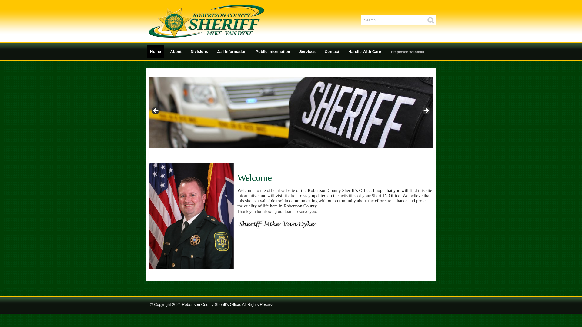 -
Robertson County Sheriff