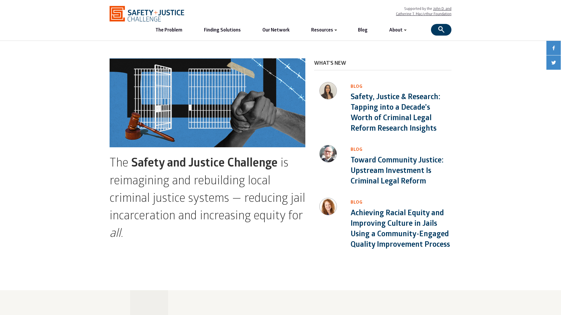 Safety and Justice Challenge