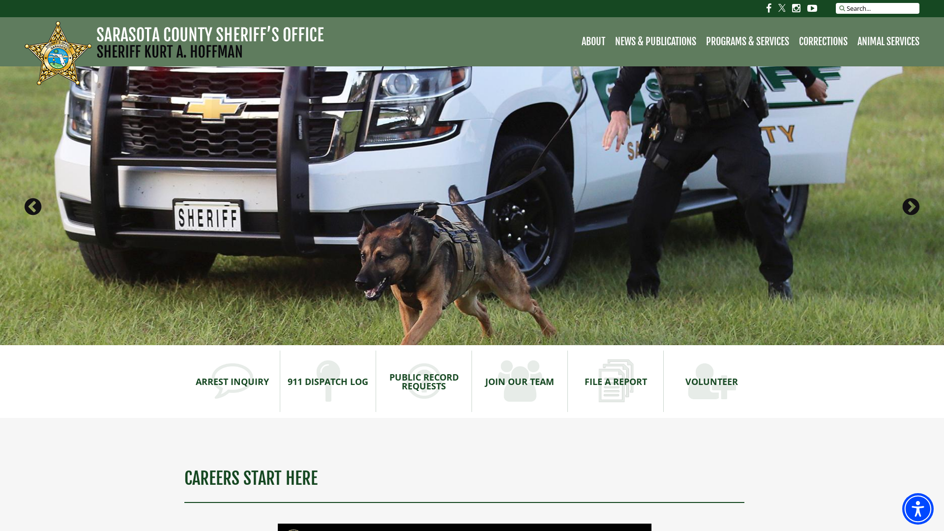 Welcome to Sarasota County Sheriff