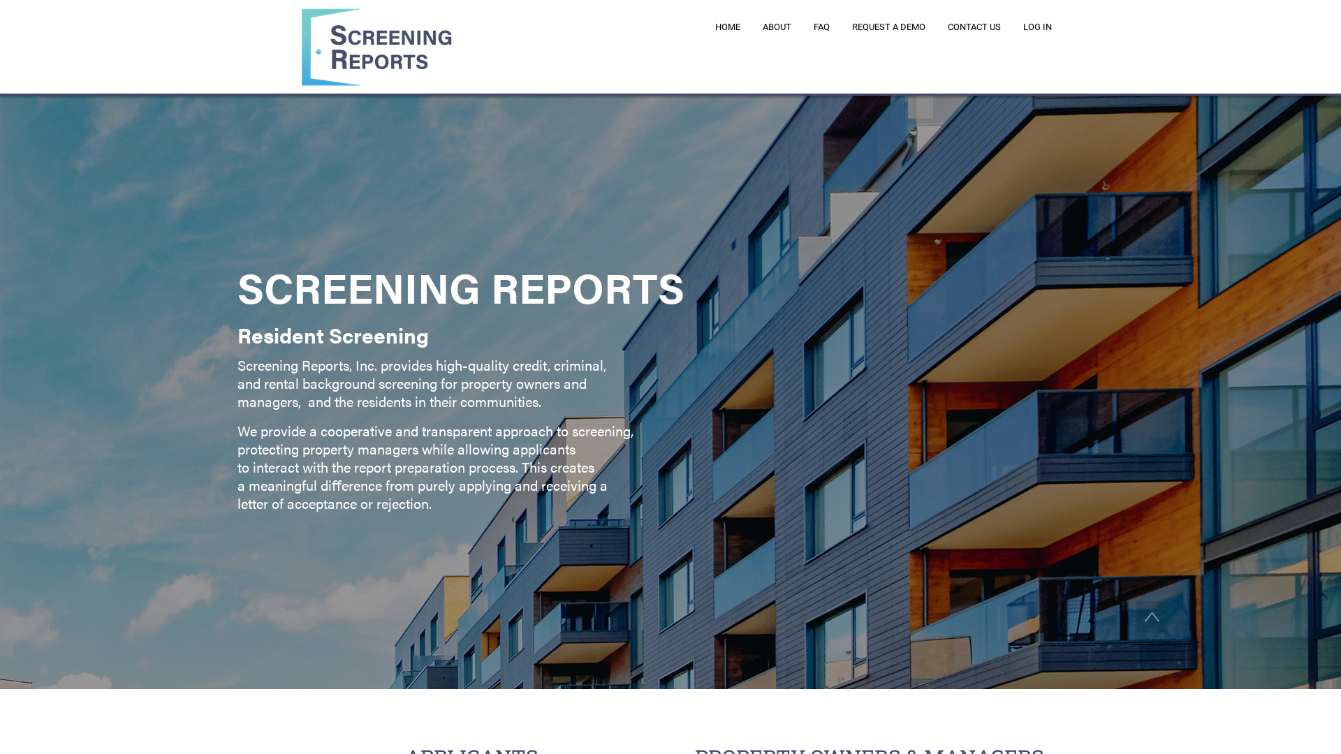 HOME - Screening Reports, Inc.