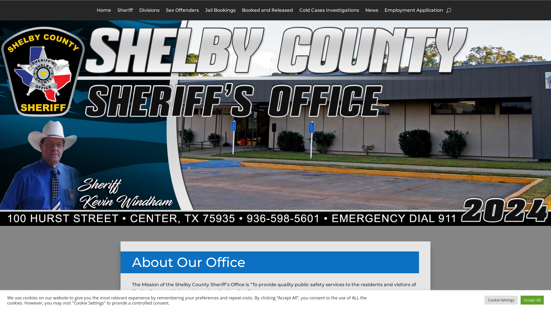 Shelby County Sheriff | Sheriff Kevin Windham