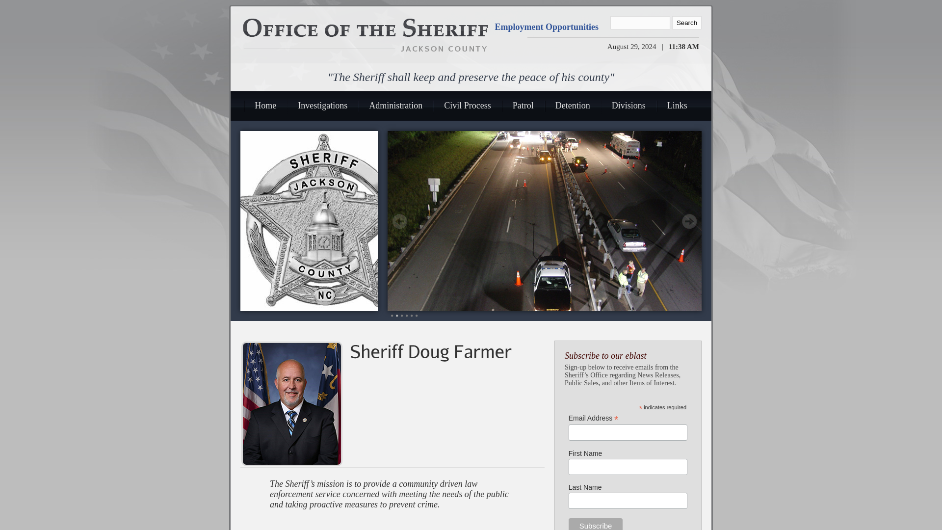 Office of the Sheriff | Jackson County | Home