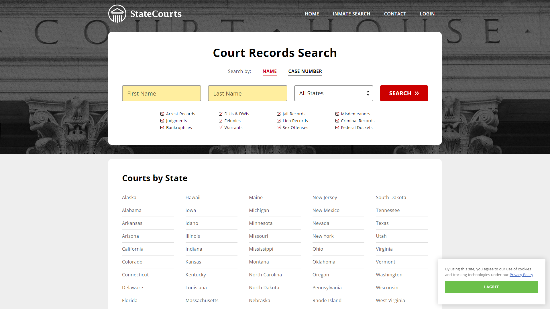 State Courts information